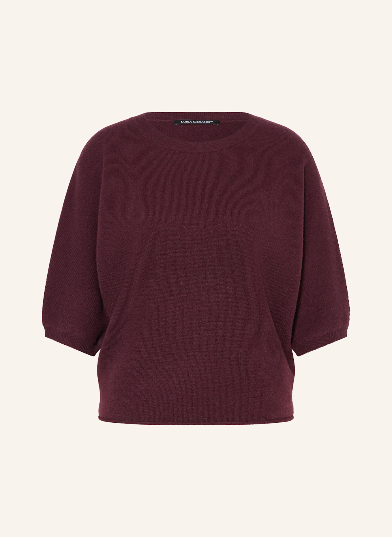 LUISA CERANO Pullover: DUNKELLILA