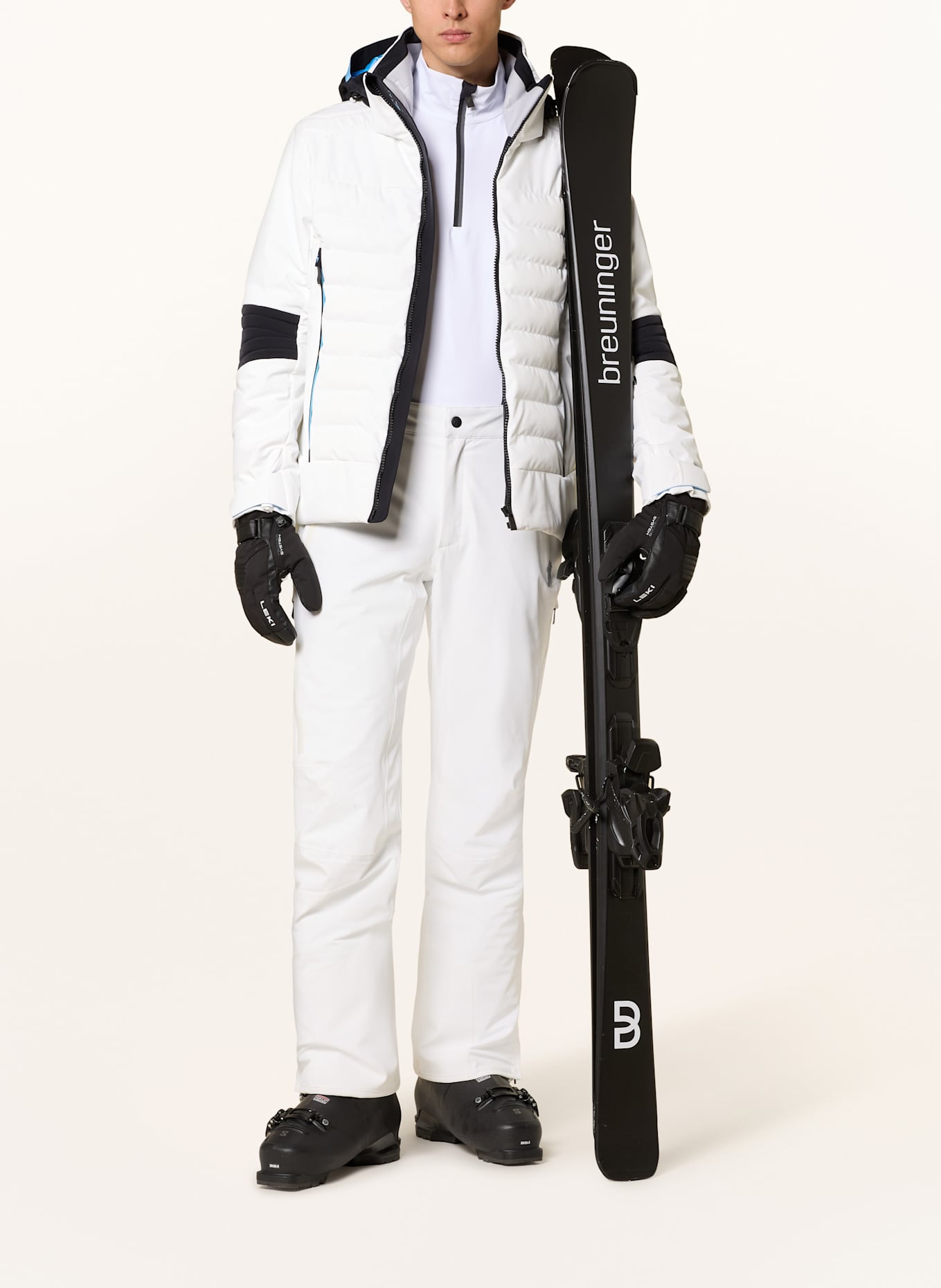 toni sailer Kurtka narciarska MATTI: BIAŁY / CZARNY