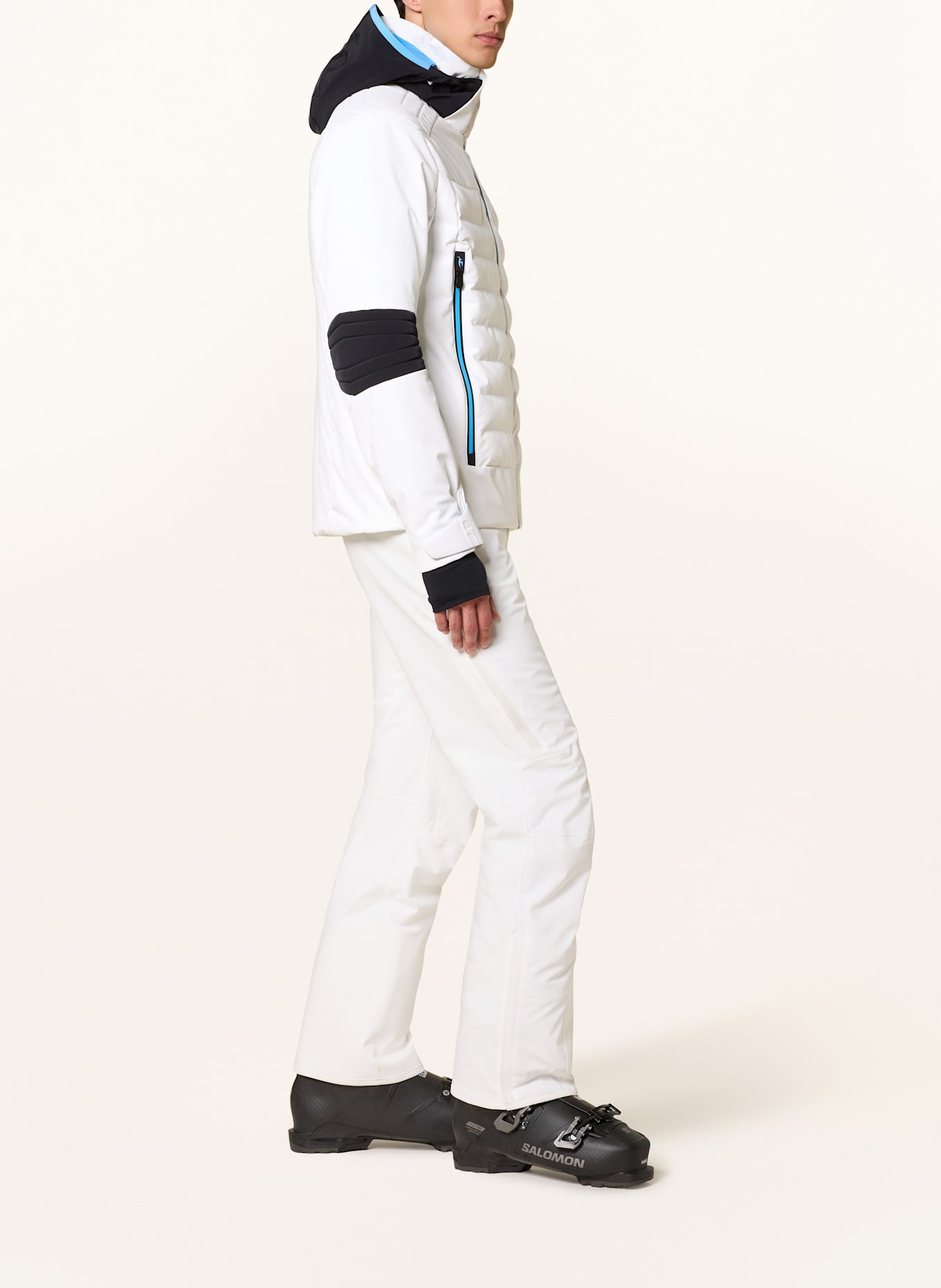 toni sailer Kurtka narciarska MATTI: BIAŁY / CZARNY