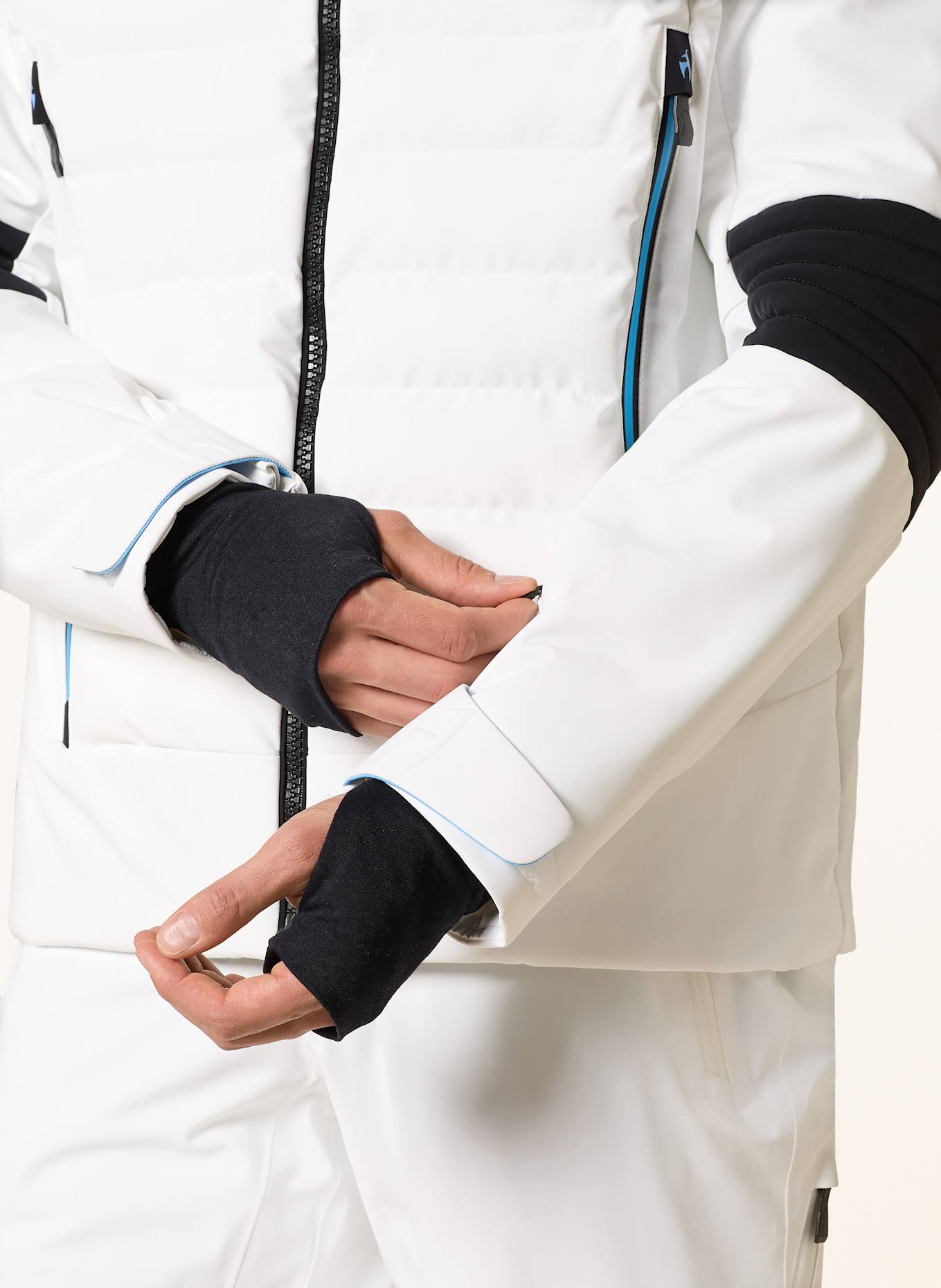 toni sailer Kurtka narciarska MATTI: BIAŁY / CZARNY