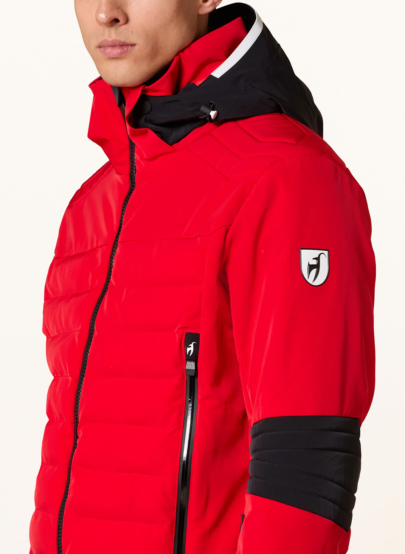 toni sailer Kurtka narciarska MATTI: CZERWONY