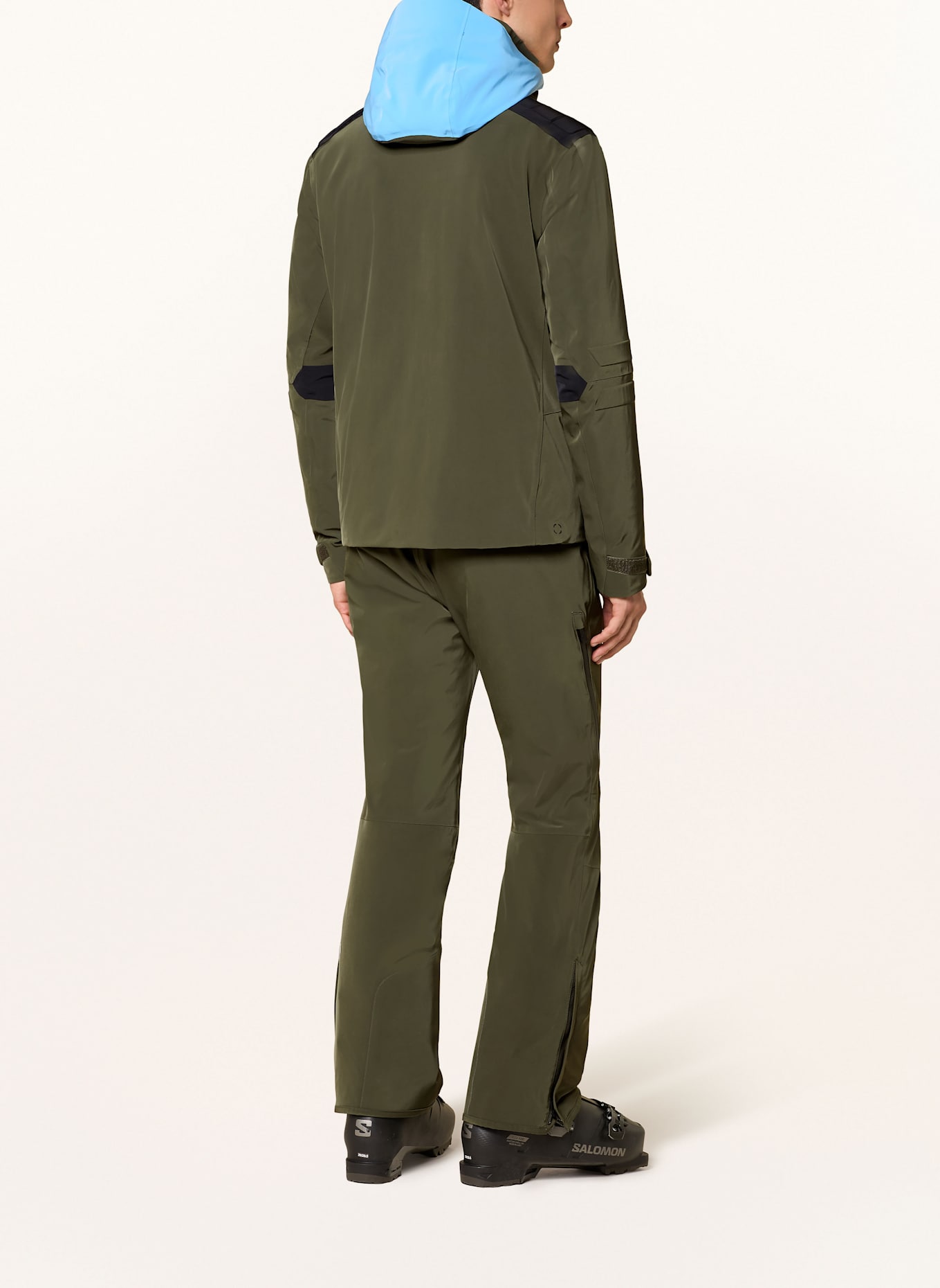 toni sailer Kurtka narciarska EVAN: CIEMNOZIELONY