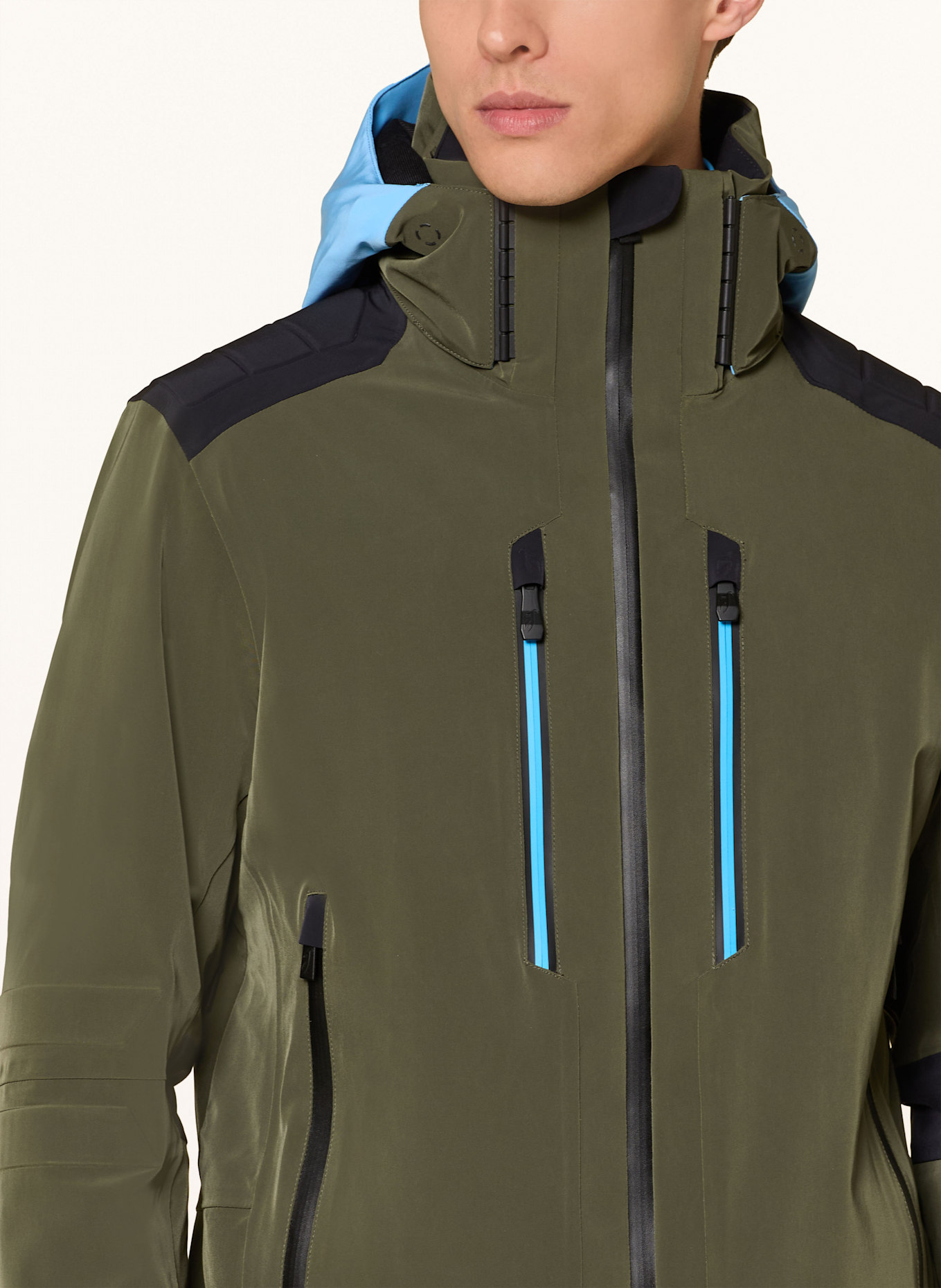 toni sailer Kurtka narciarska EVAN: CIEMNOZIELONY