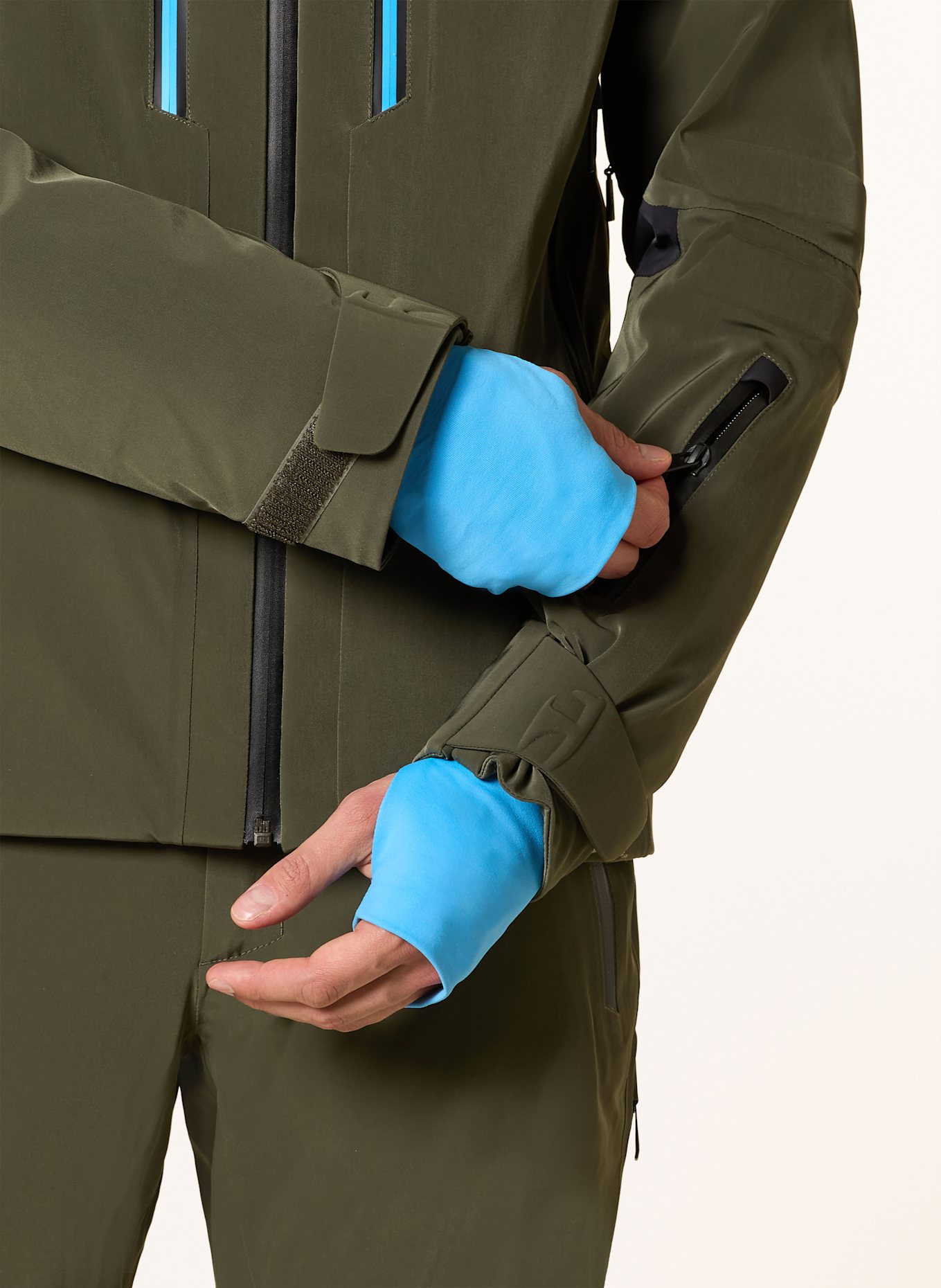 toni sailer Kurtka narciarska EVAN: CIEMNOZIELONY