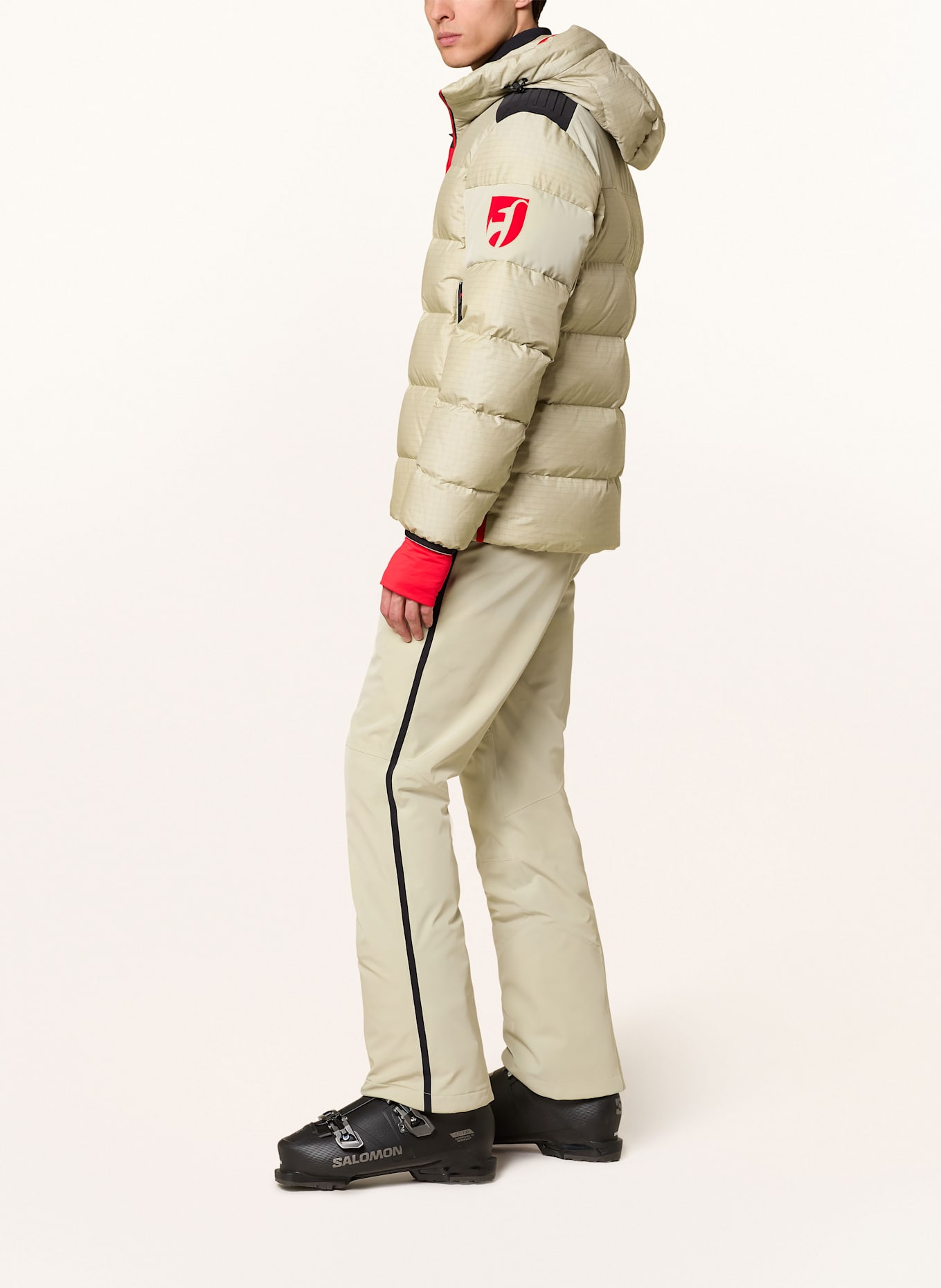 toni sailer Puchowa kurtka narciarska LENNY: JASNOZIELONY