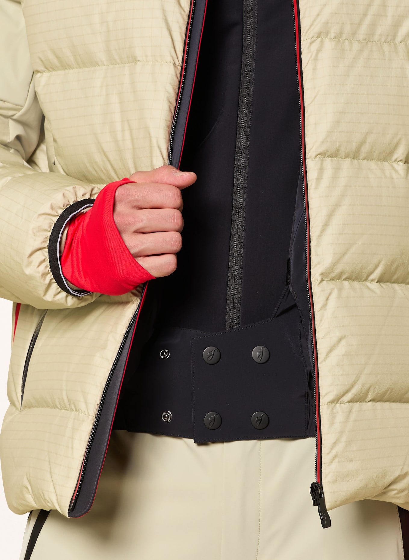 toni sailer Puchowa kurtka narciarska LENNY: JASNOZIELONY