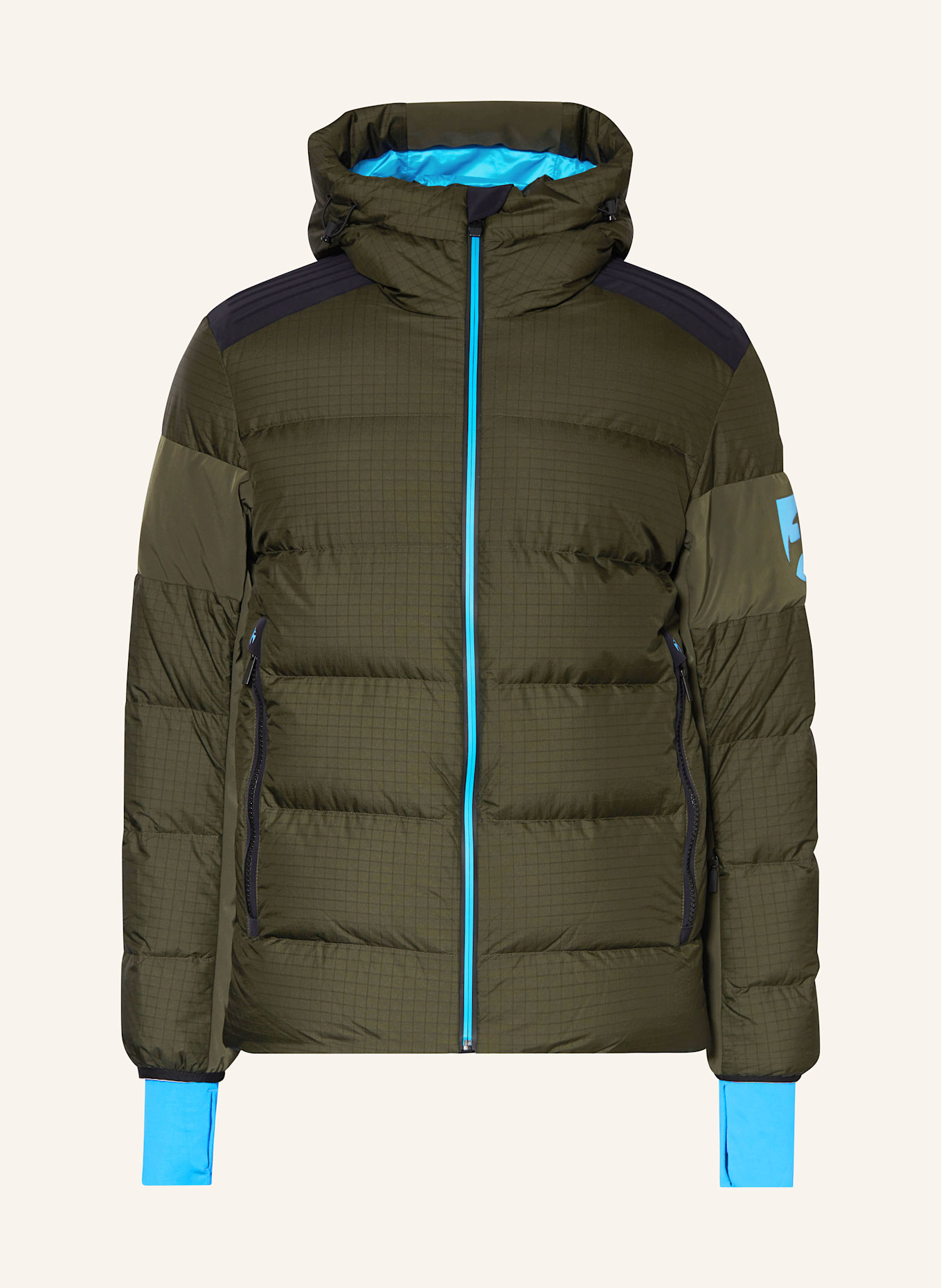 toni sailer Puchowa kurtka narciarska LENNY: CIEMNOZIELONY