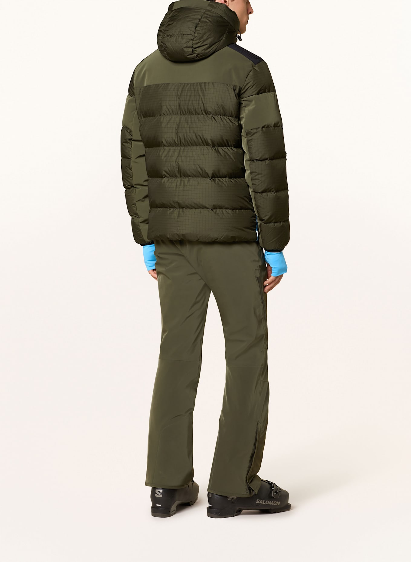 toni sailer Puchowa kurtka narciarska LENNY: CIEMNOZIELONY