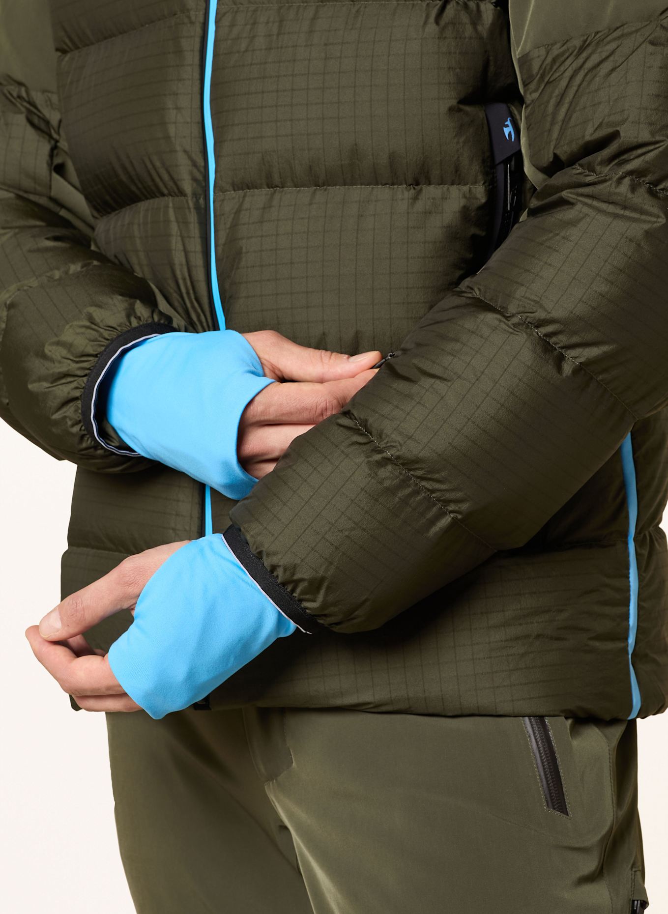 toni sailer Puchowa kurtka narciarska LENNY: CIEMNOZIELONY