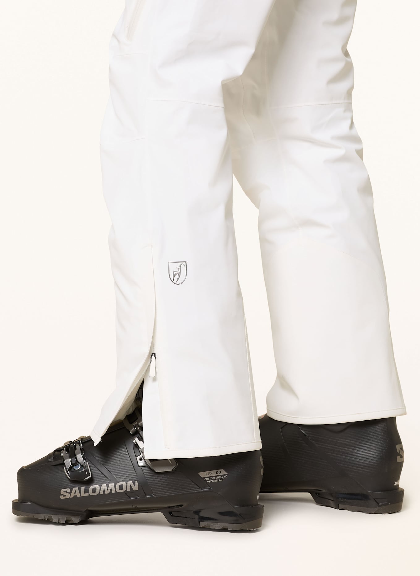 toni sailer Skihose NICKY: WEISS