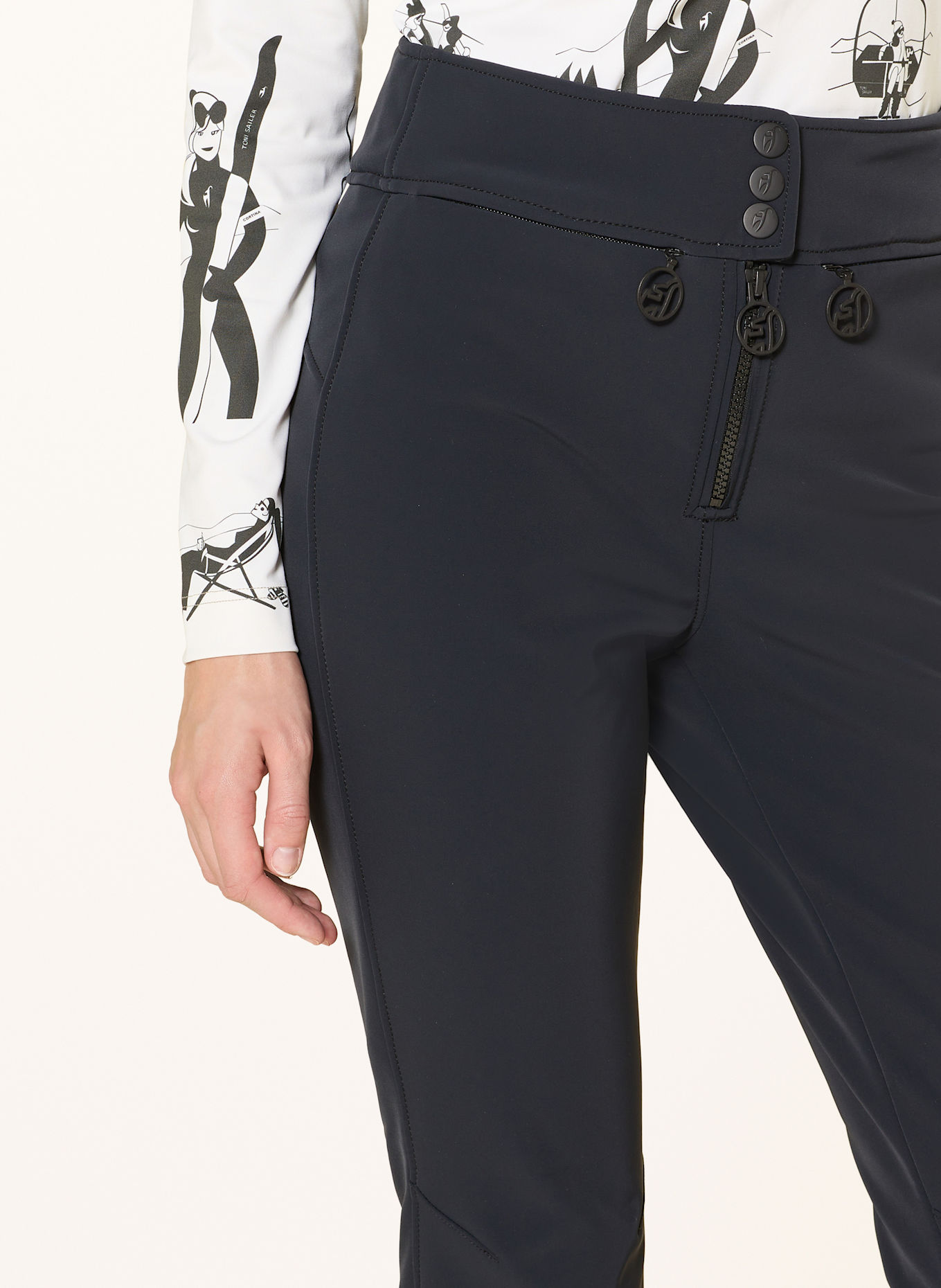 toni sailer Skihose LOULA: SCHWARZ