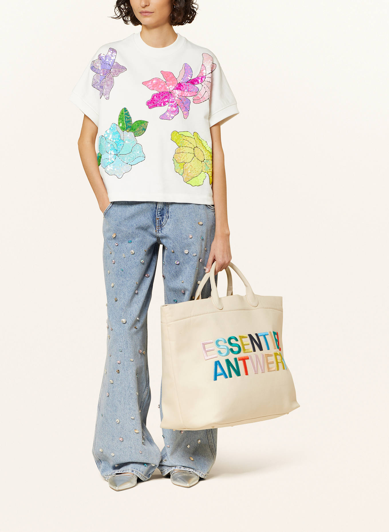 ESSENTIEL ANTWERP Shopper HEDNESS: CREME