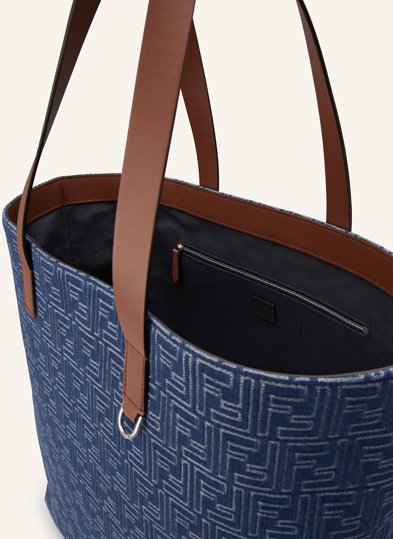 FENDI Shopper MEDIUM: DUNKELBLAU