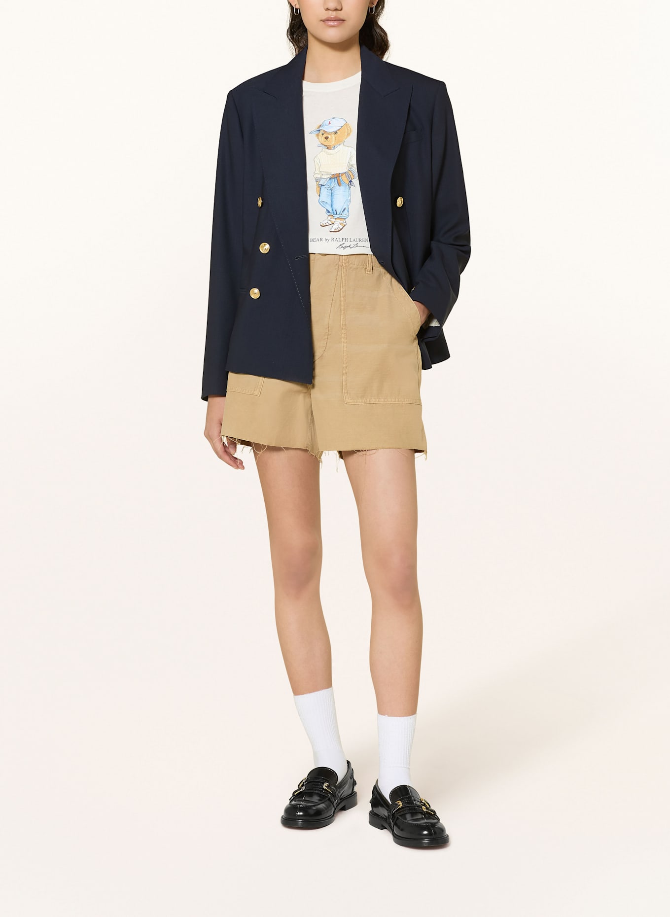 POLO RALPH LAUREN Shorts: KHAKI