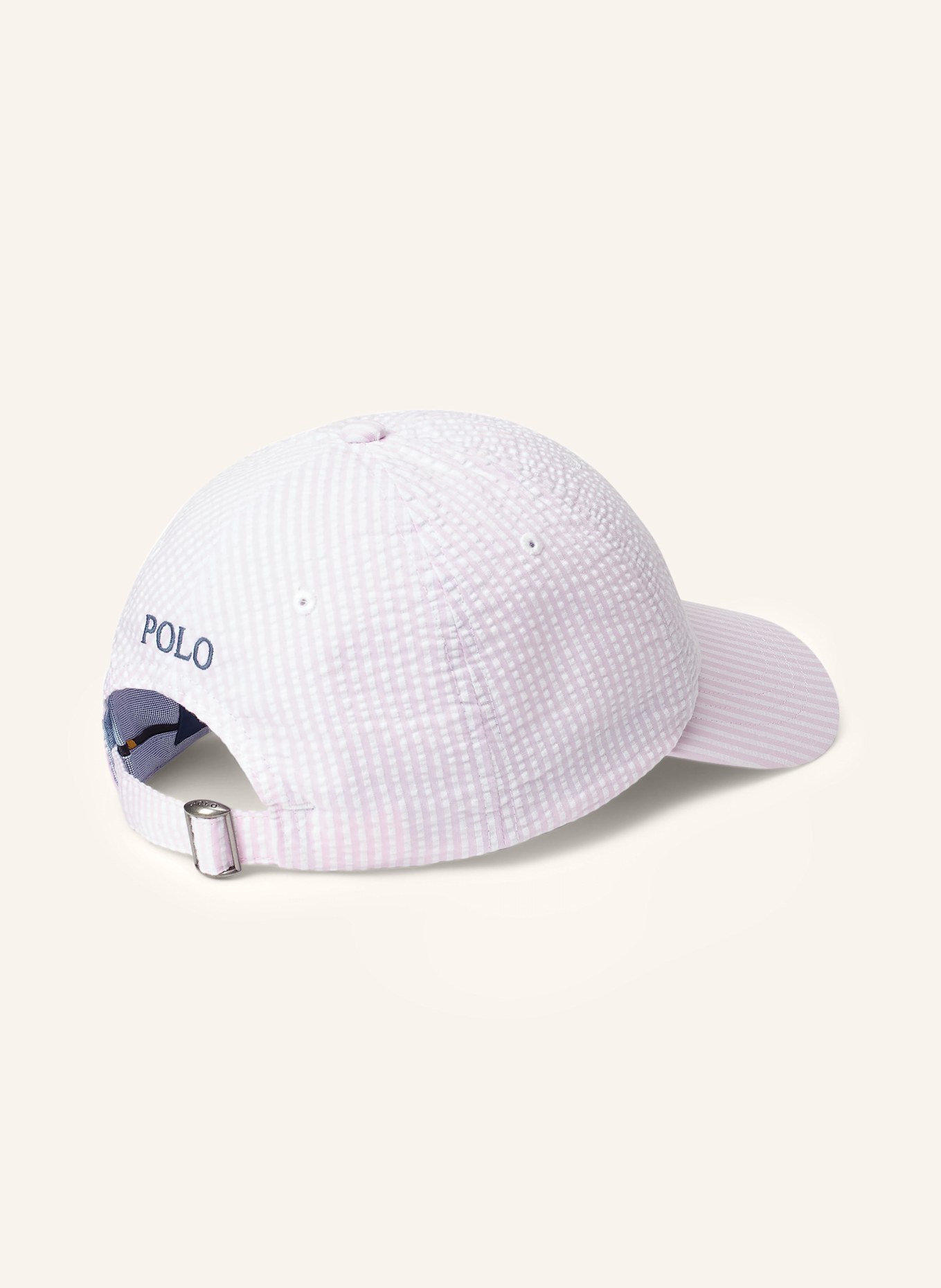 POLO RALPH LAUREN Cap: ROSA/ WEISS