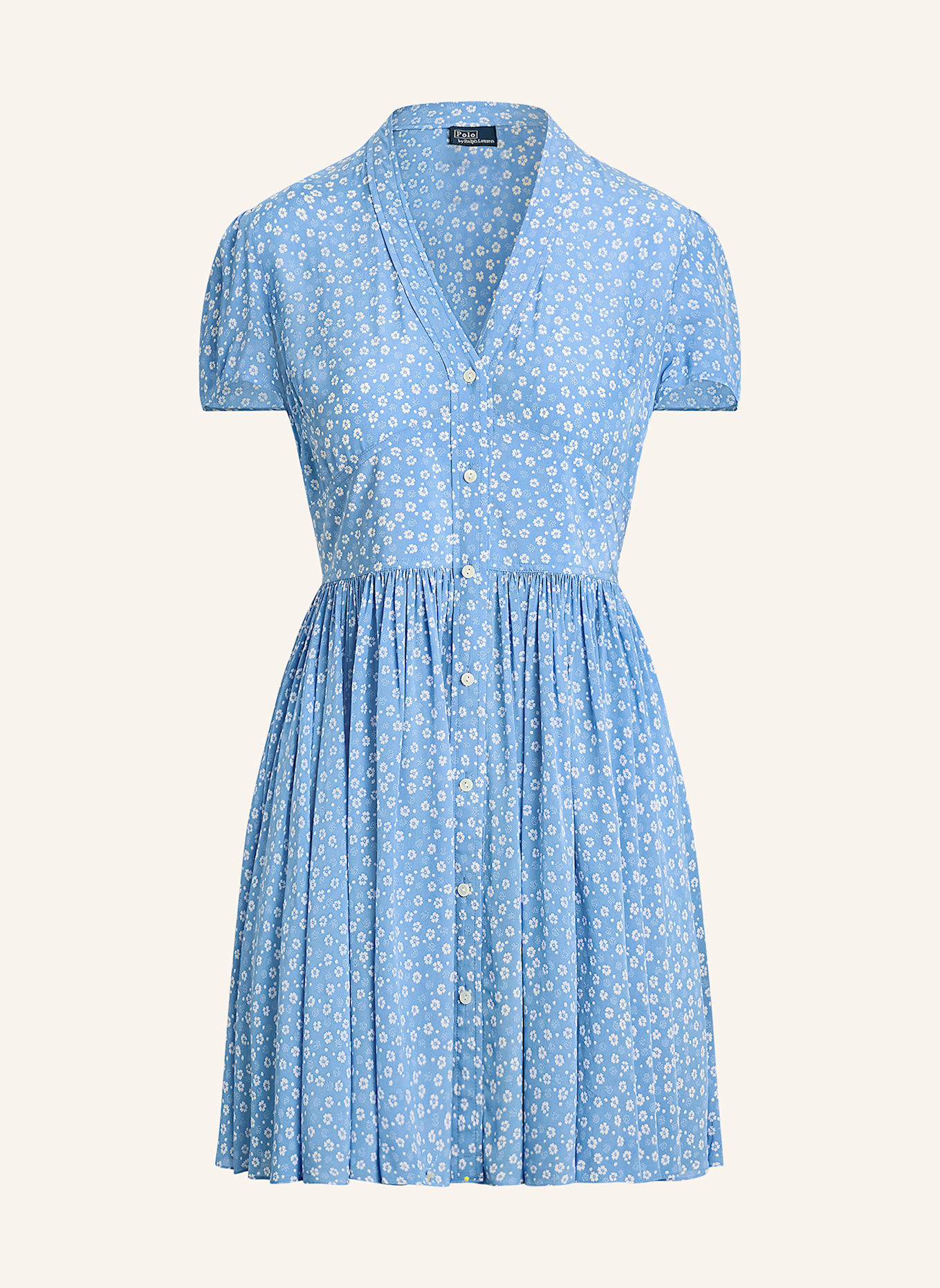 POLO RALPH LAUREN Dress in light blue/ white