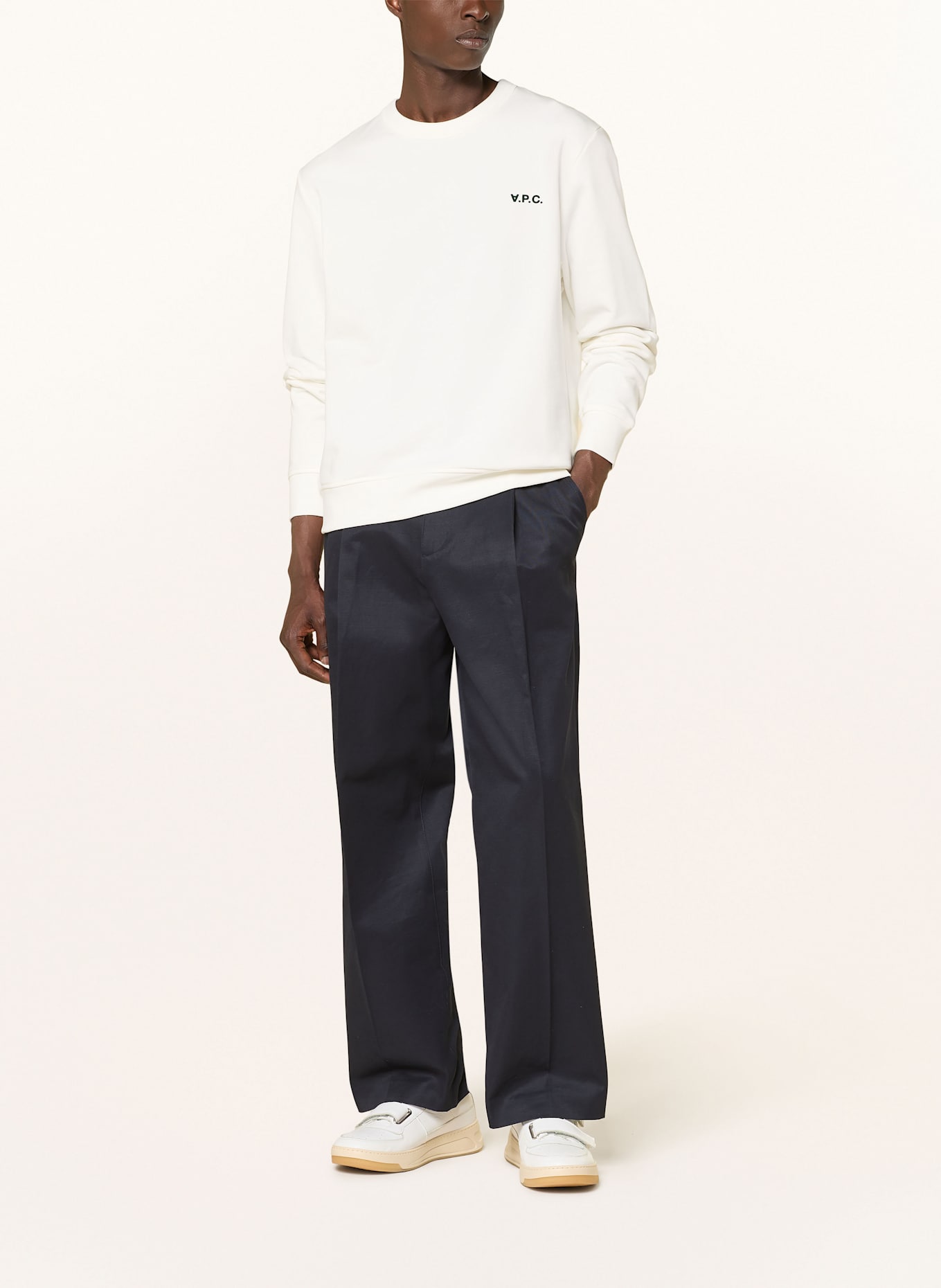 A.P.C. Sweatshirt: WHITE