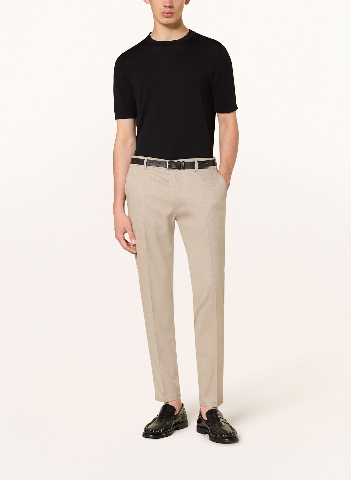 DRYKORN Anzughose AJEND Regular Fit: BEIGE