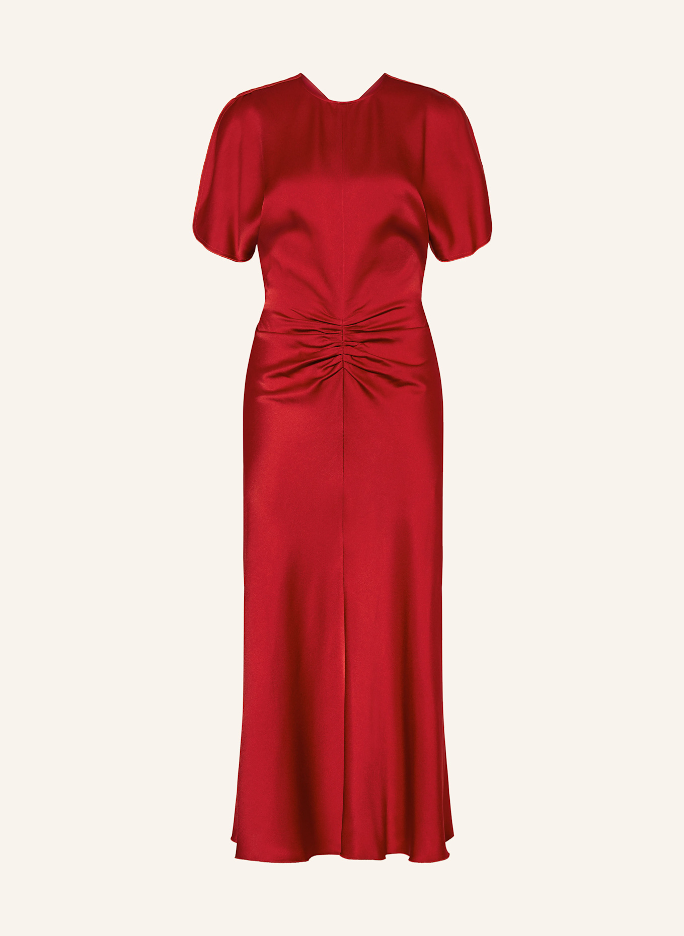 VICTORIA BECKHAM Cocktailkleid: DUNKELROT
