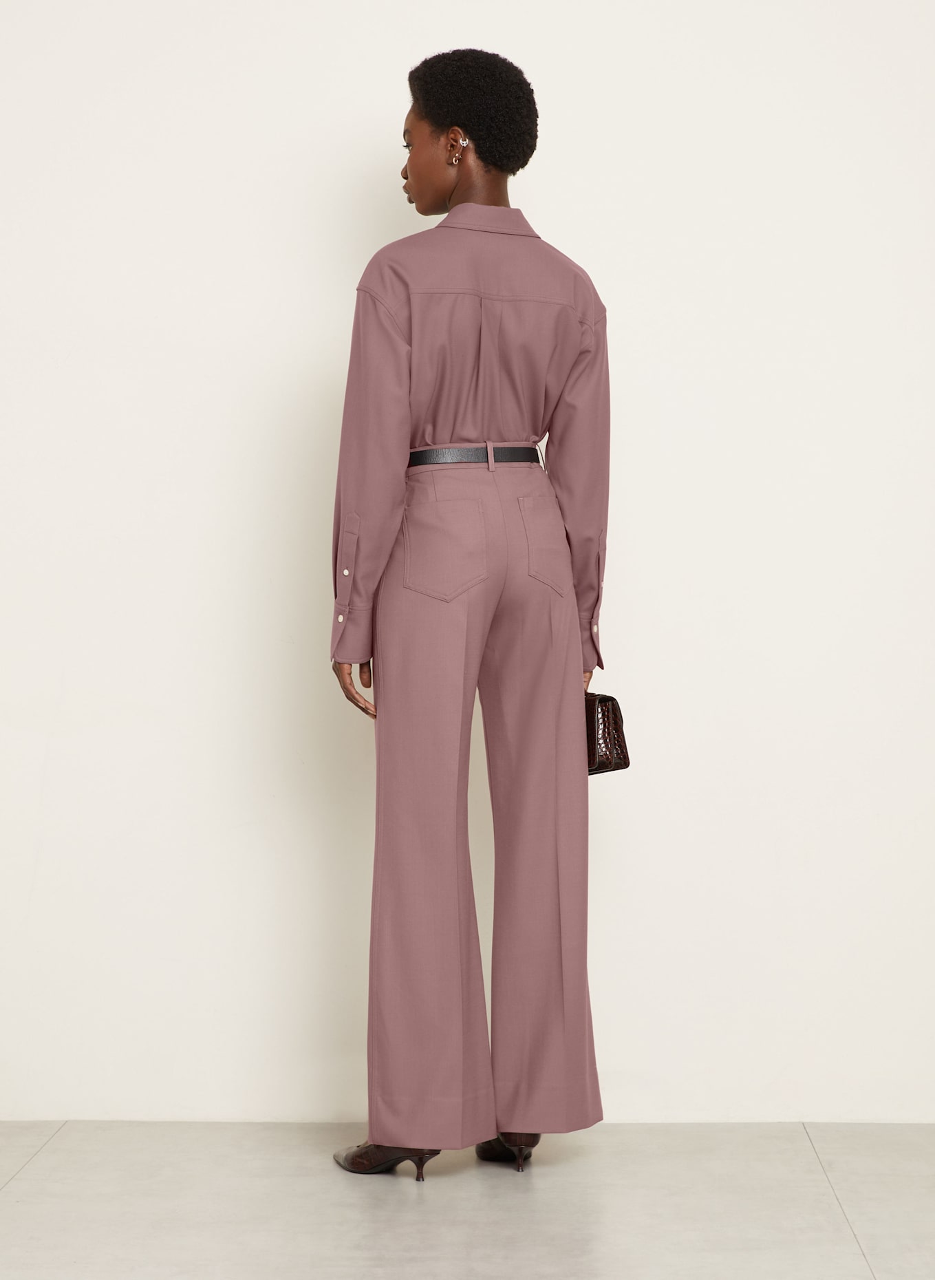 VICTORIA BECKHAM Shirt blouse: DUSKY PINK