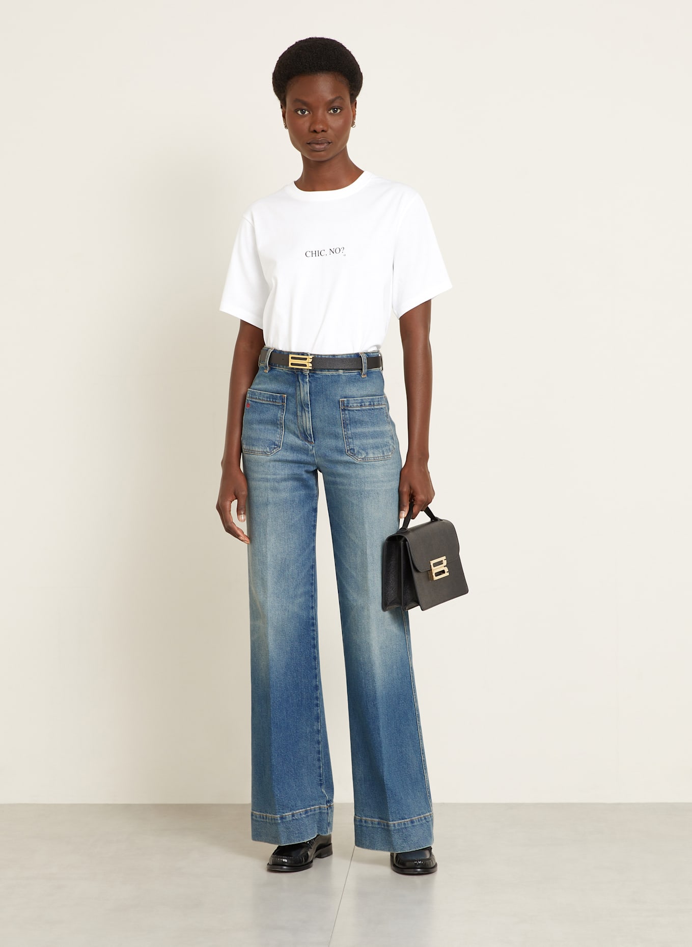 VICTORIA BECKHAM T-shirt: WHITE