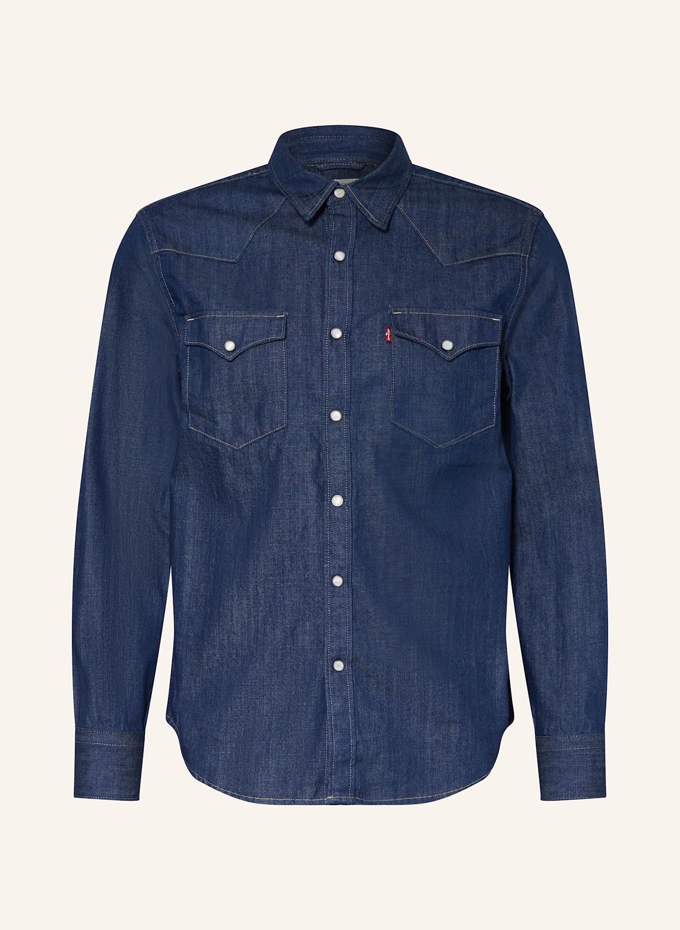 Levi's® Koszula jeansowa BARSTOW standard fit: 00 Dark Indigo - Flat Finish