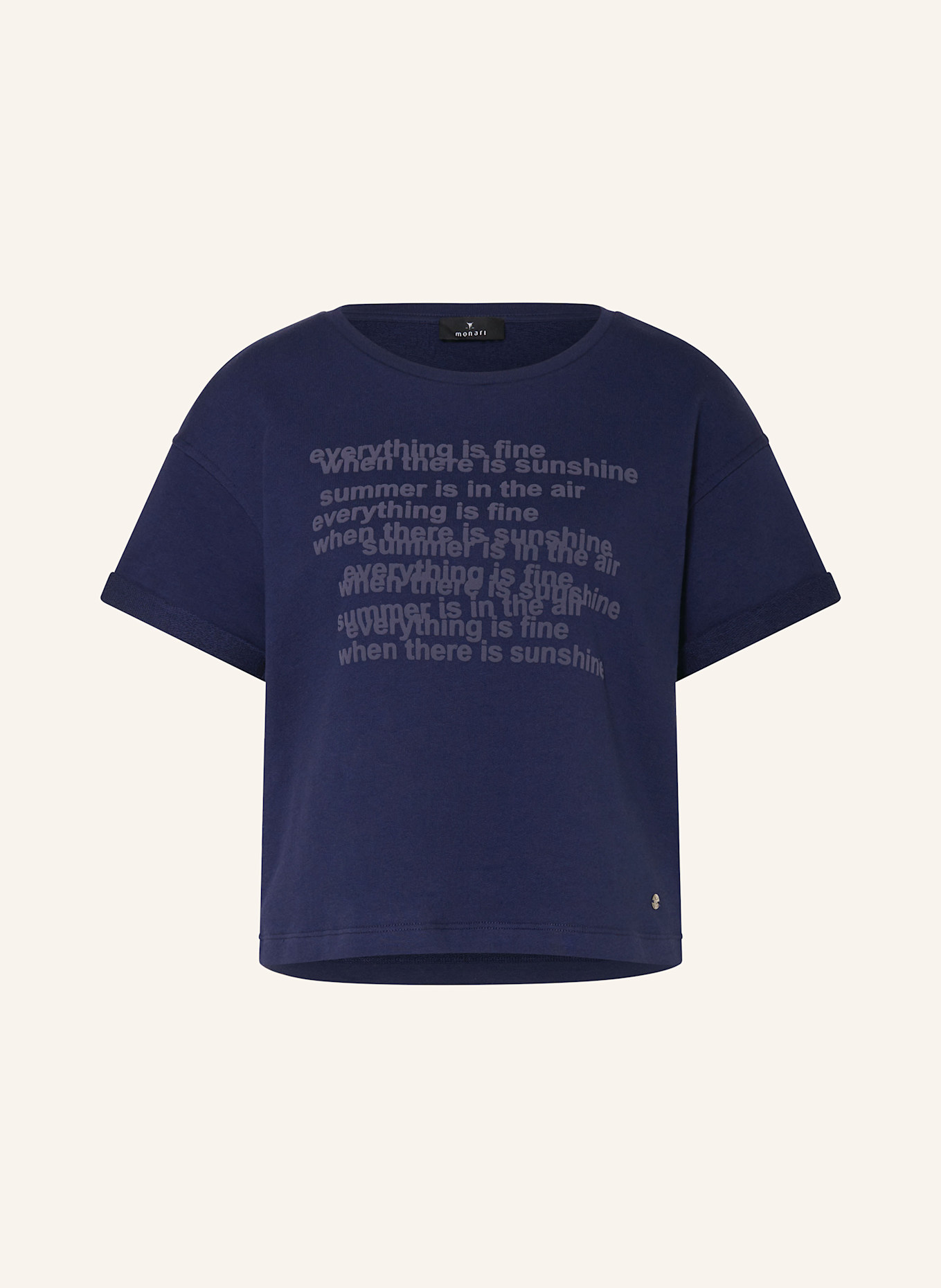 monari T-shirt: DARK BLUE