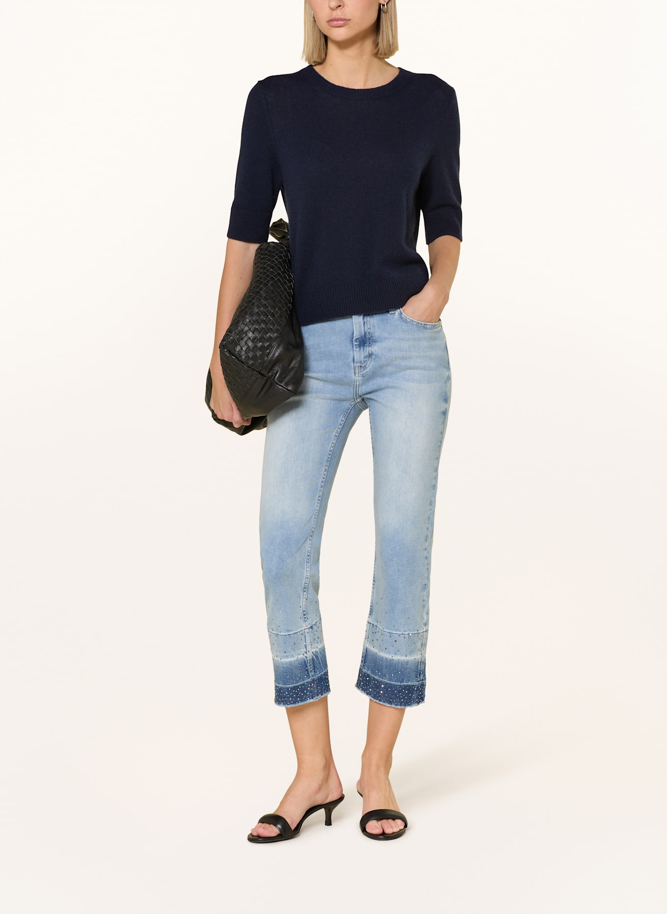monari 7/8-Jeans mit Schmucksteinen: 750 jeans