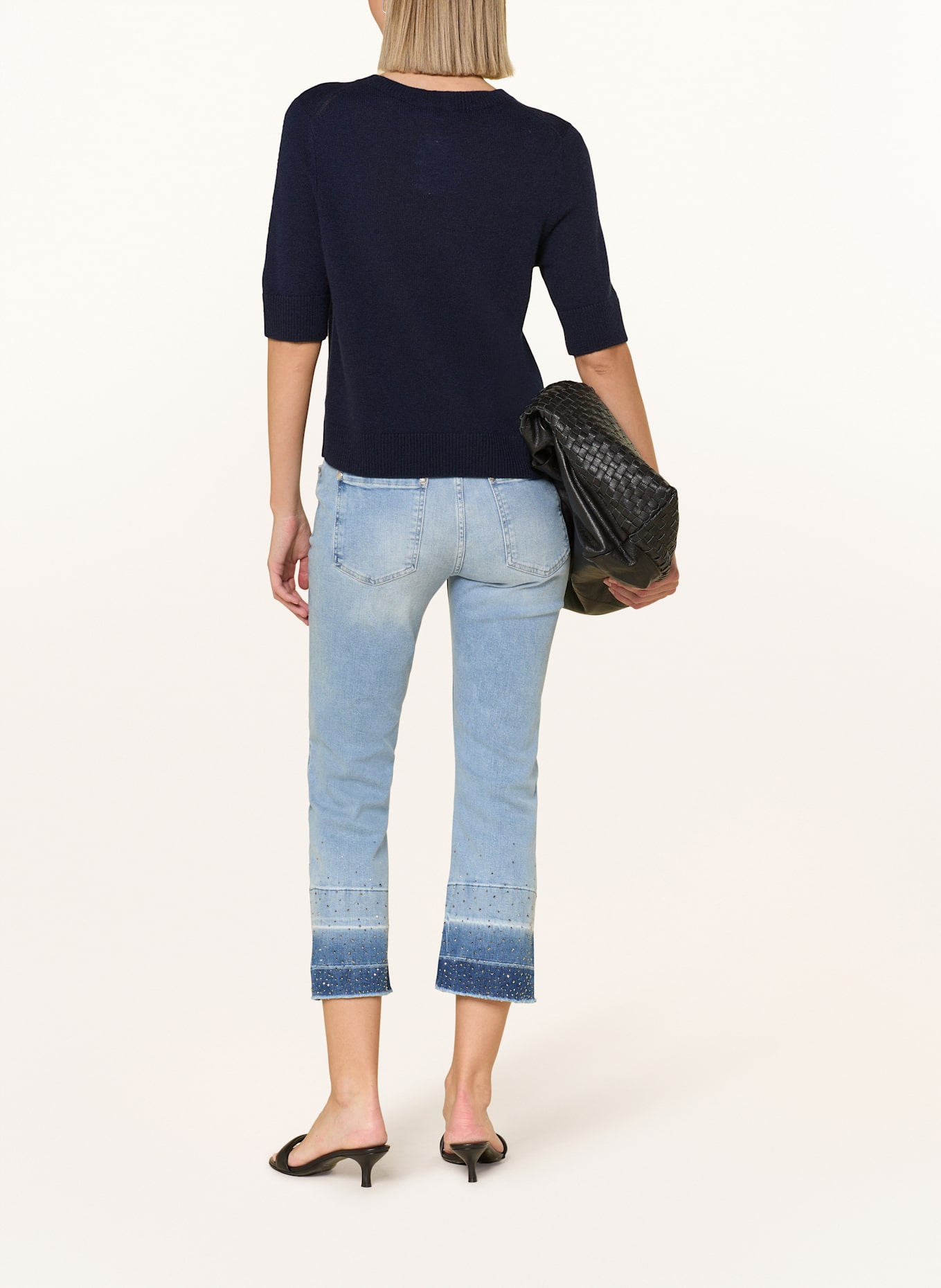 monari 7/8-Jeans mit Schmucksteinen: 750 jeans