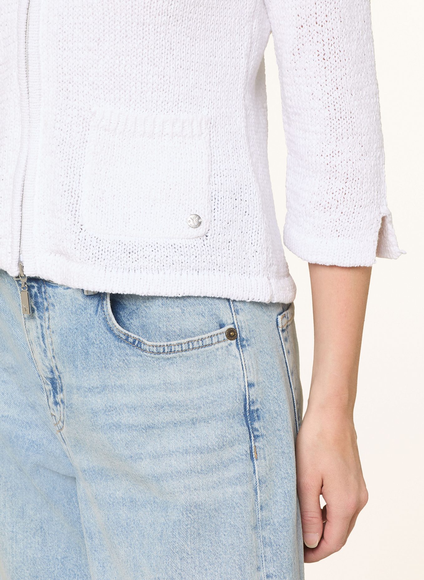 monari cardigan: BLANC