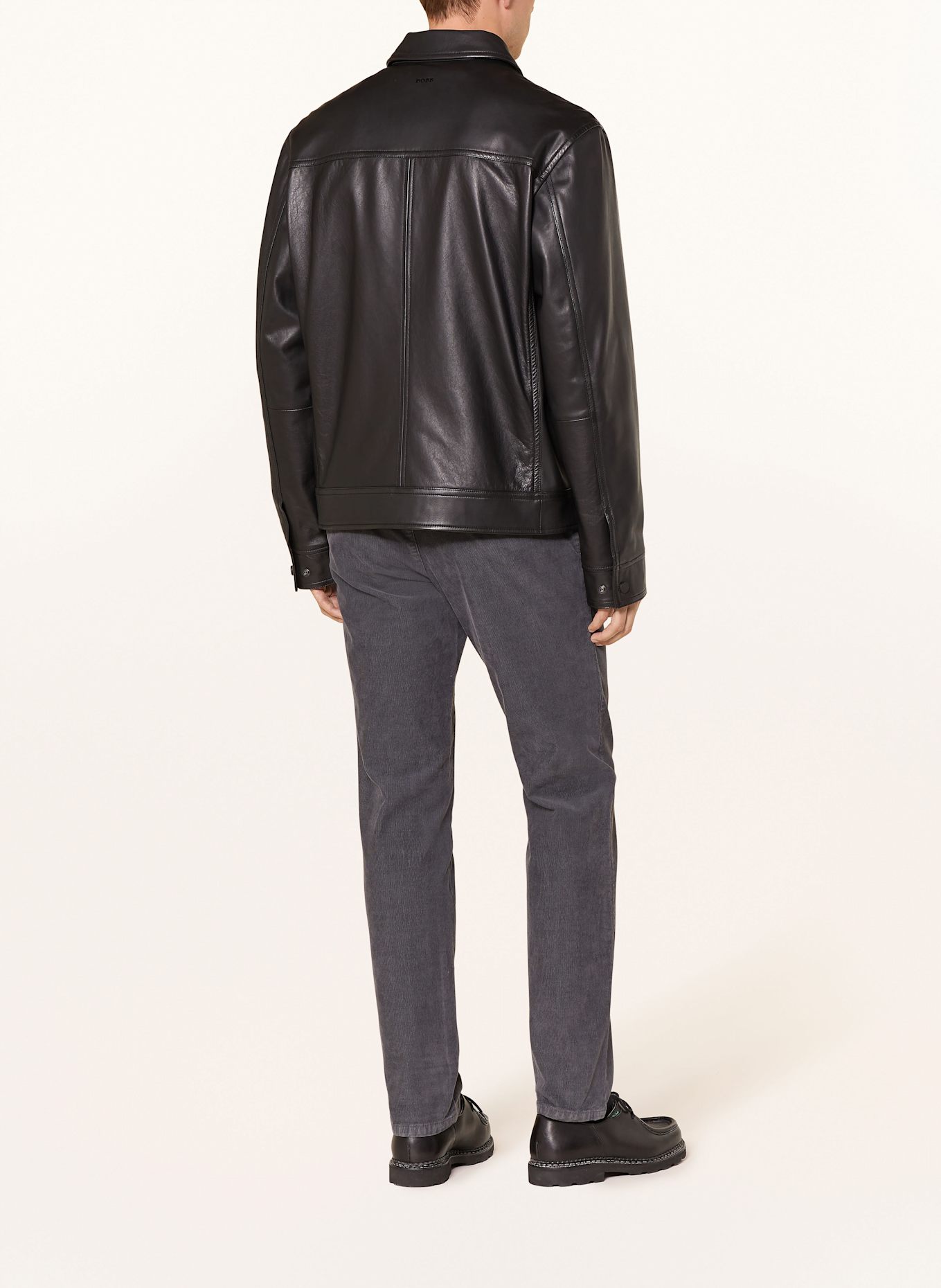 STROKESMAN'S Cordchino Slim Fit: GRAU