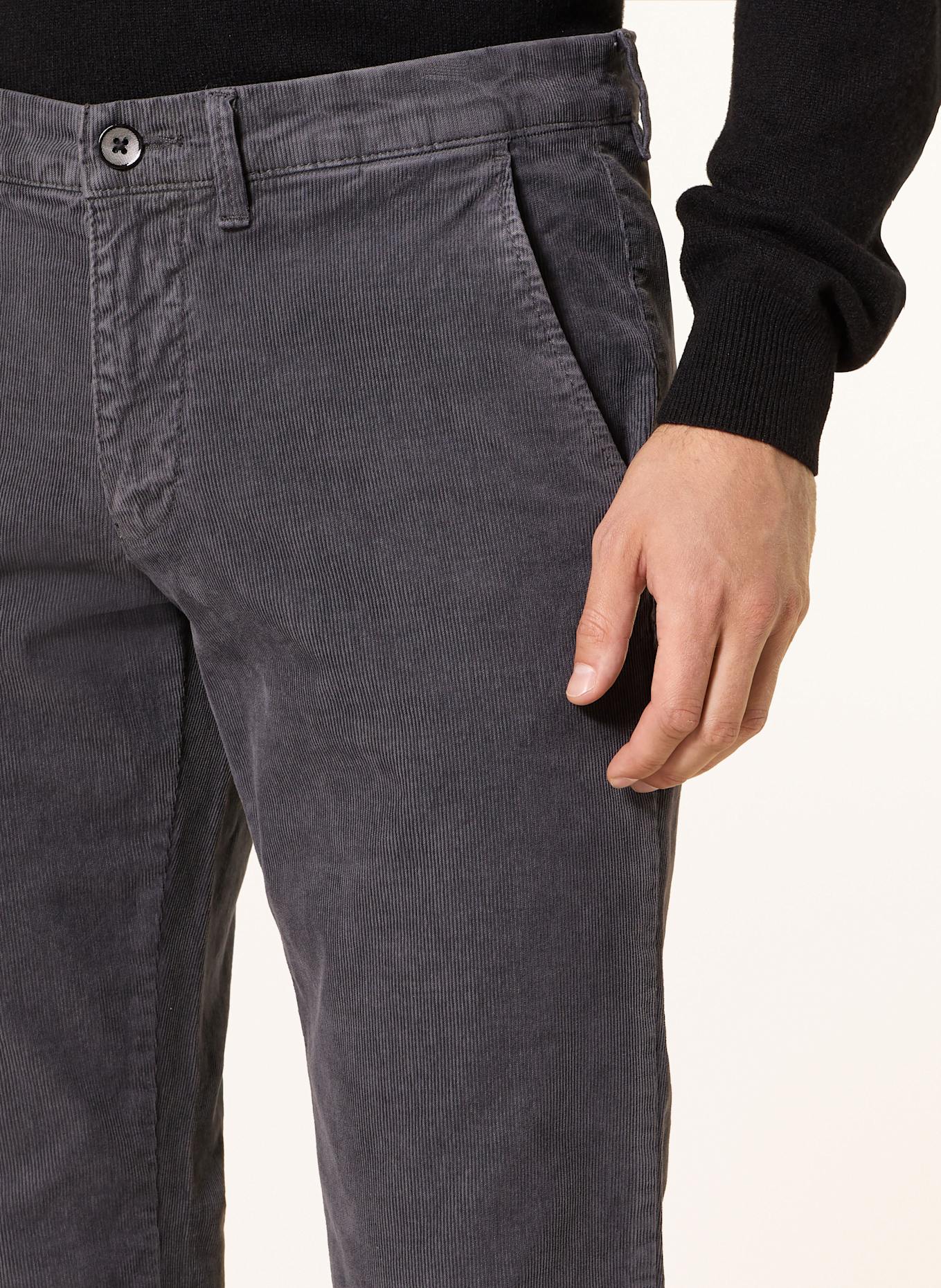 STROKESMAN'S Cordchino Slim Fit: GRAU