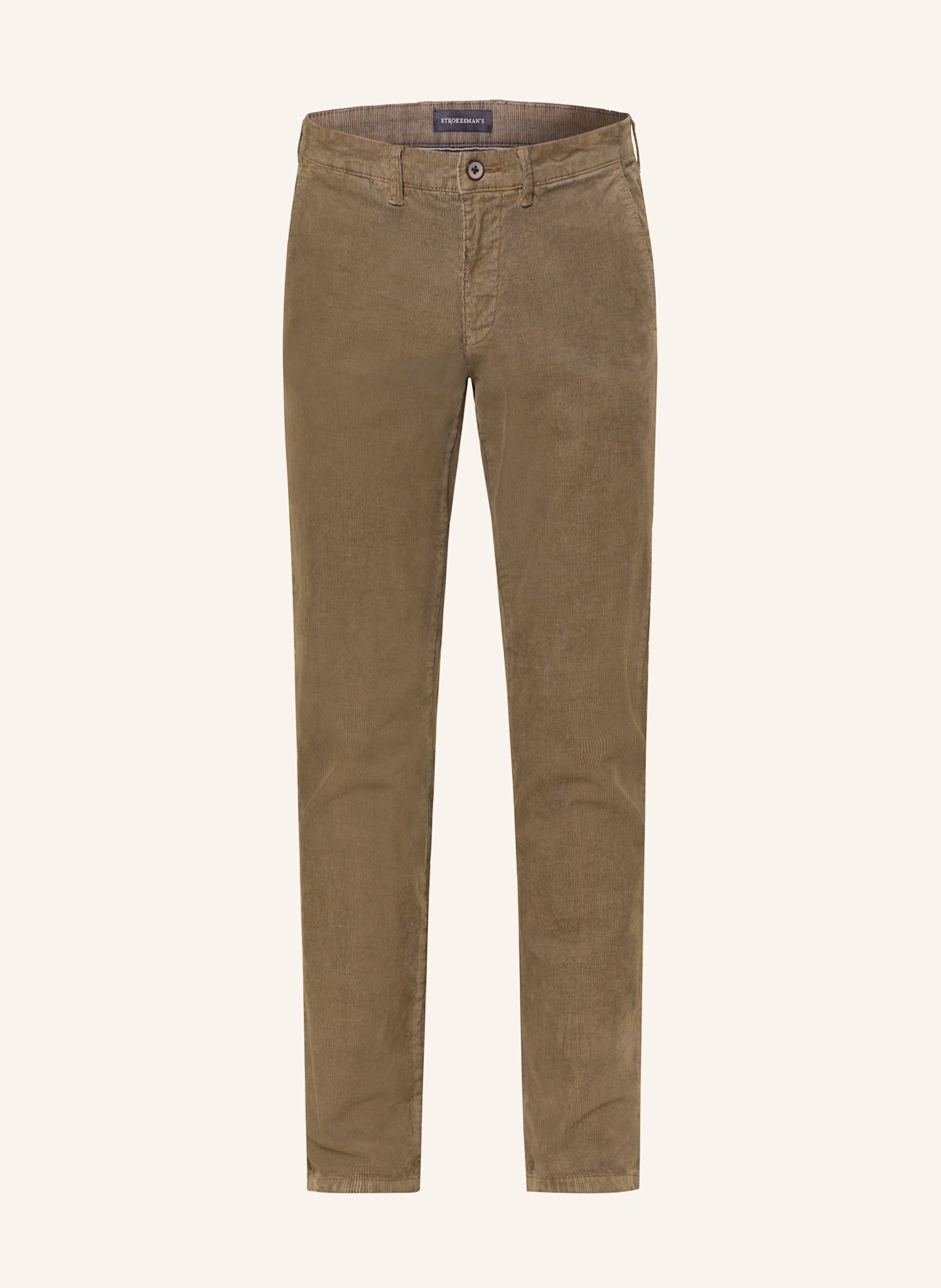 STROKESMAN'S Cordchino Slim Fit: OLIV
