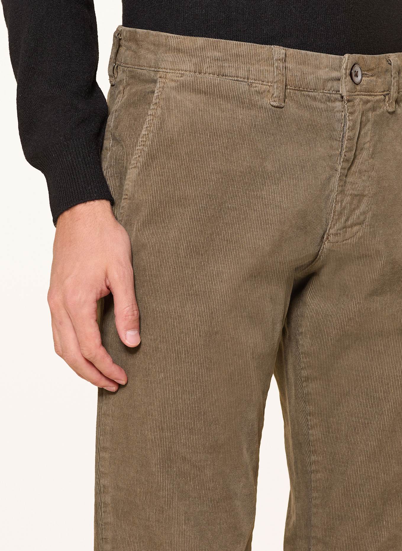 STROKESMAN'S Cordchino Slim Fit: OLIV