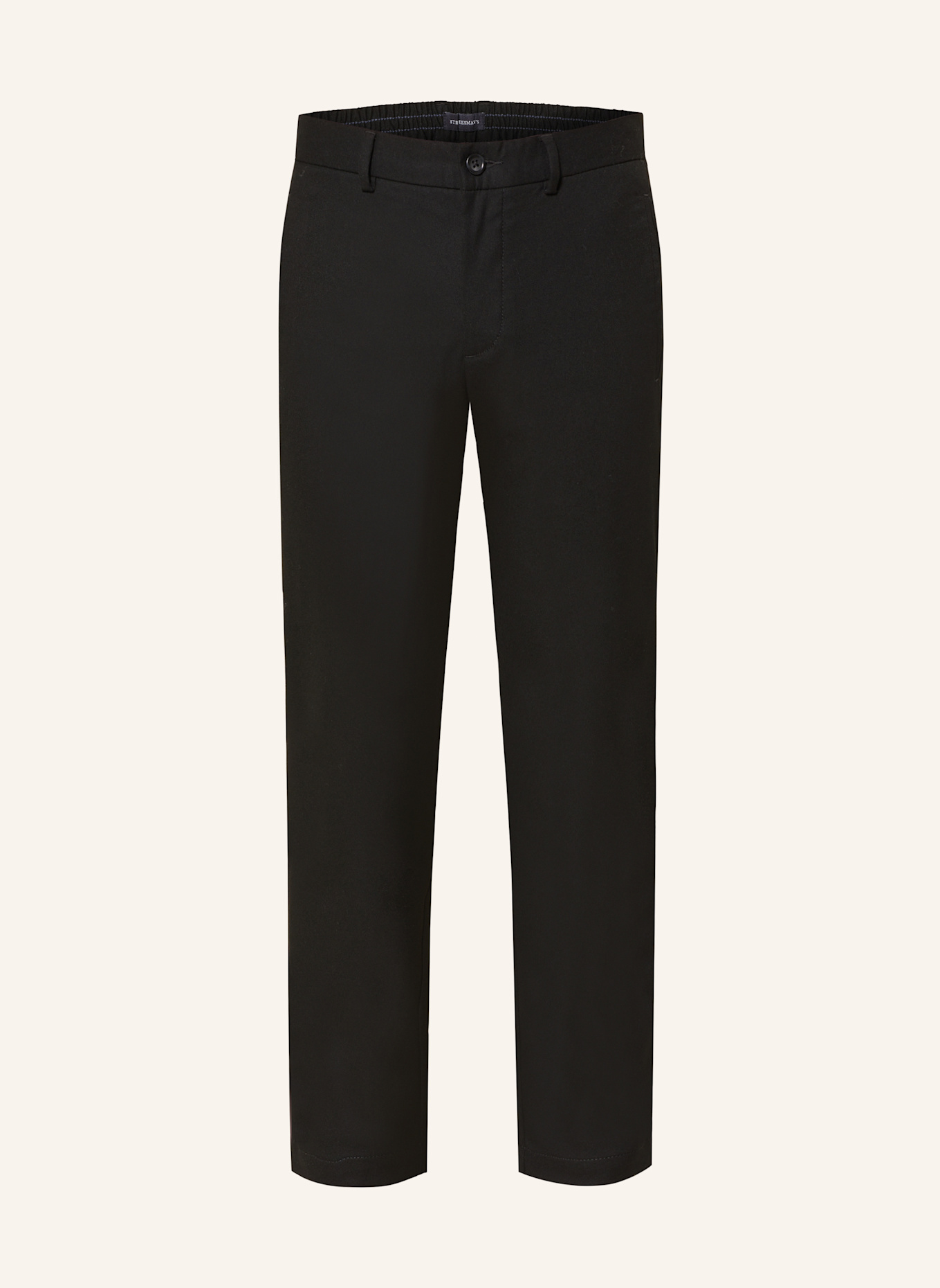 STROKESMAN'S Chinos comfort fit: BLACK