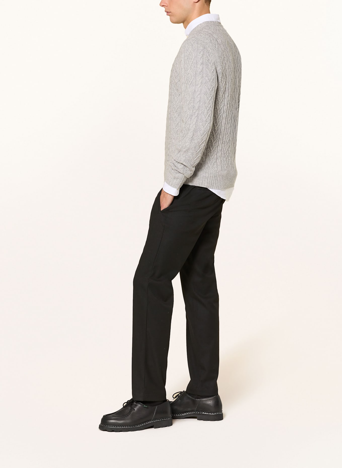 STROKESMAN'S Chinos comfort fit: BLACK