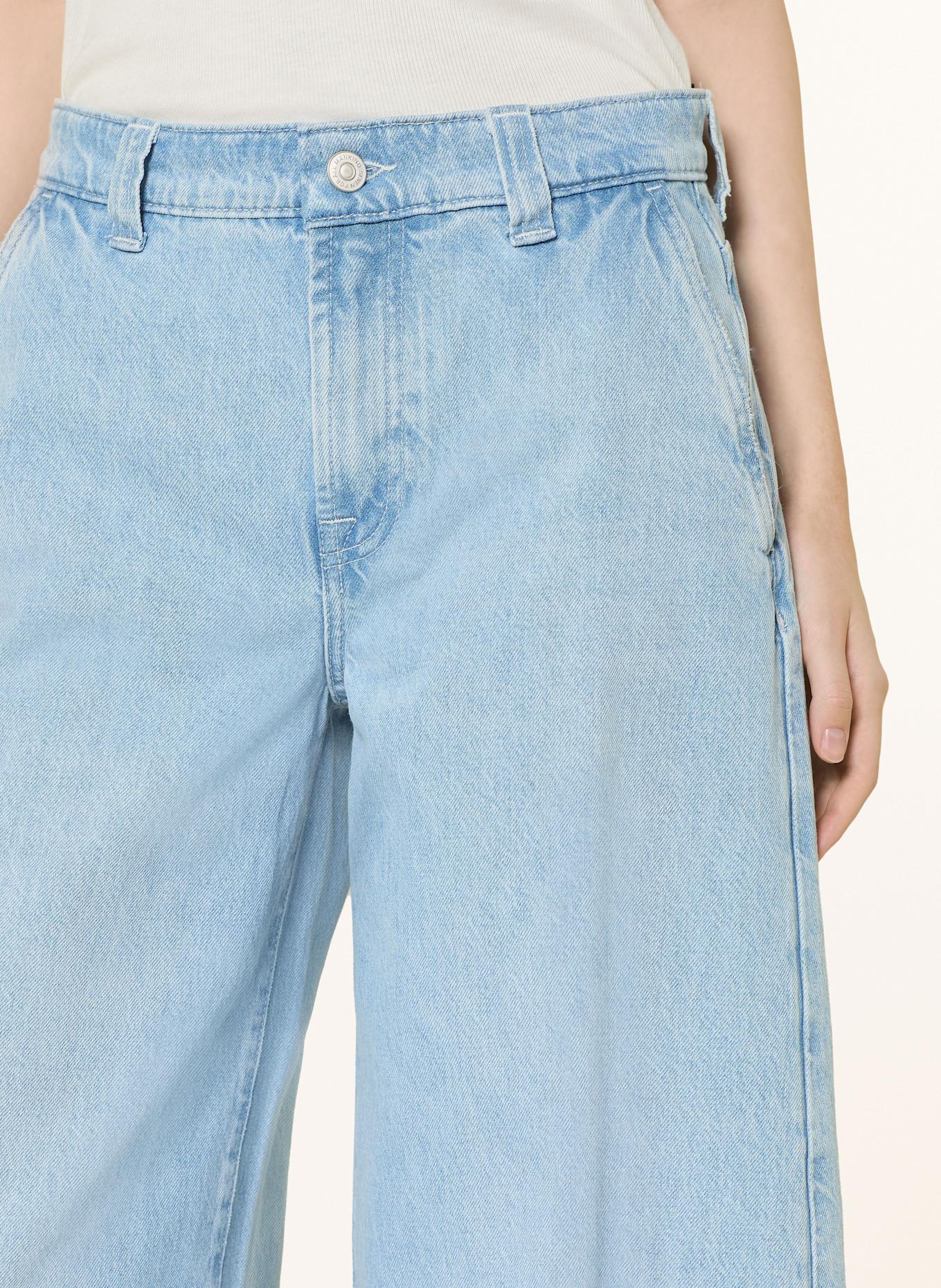 7 for all mankind Wide leg jeans WILLOW TROUSER: 1houndstooth bow-waist dress