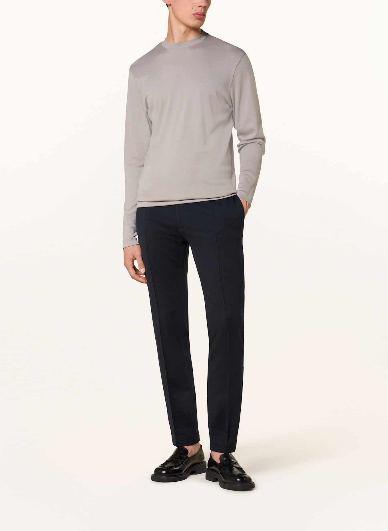 Stefan Brandt Longsleeve: GRAU