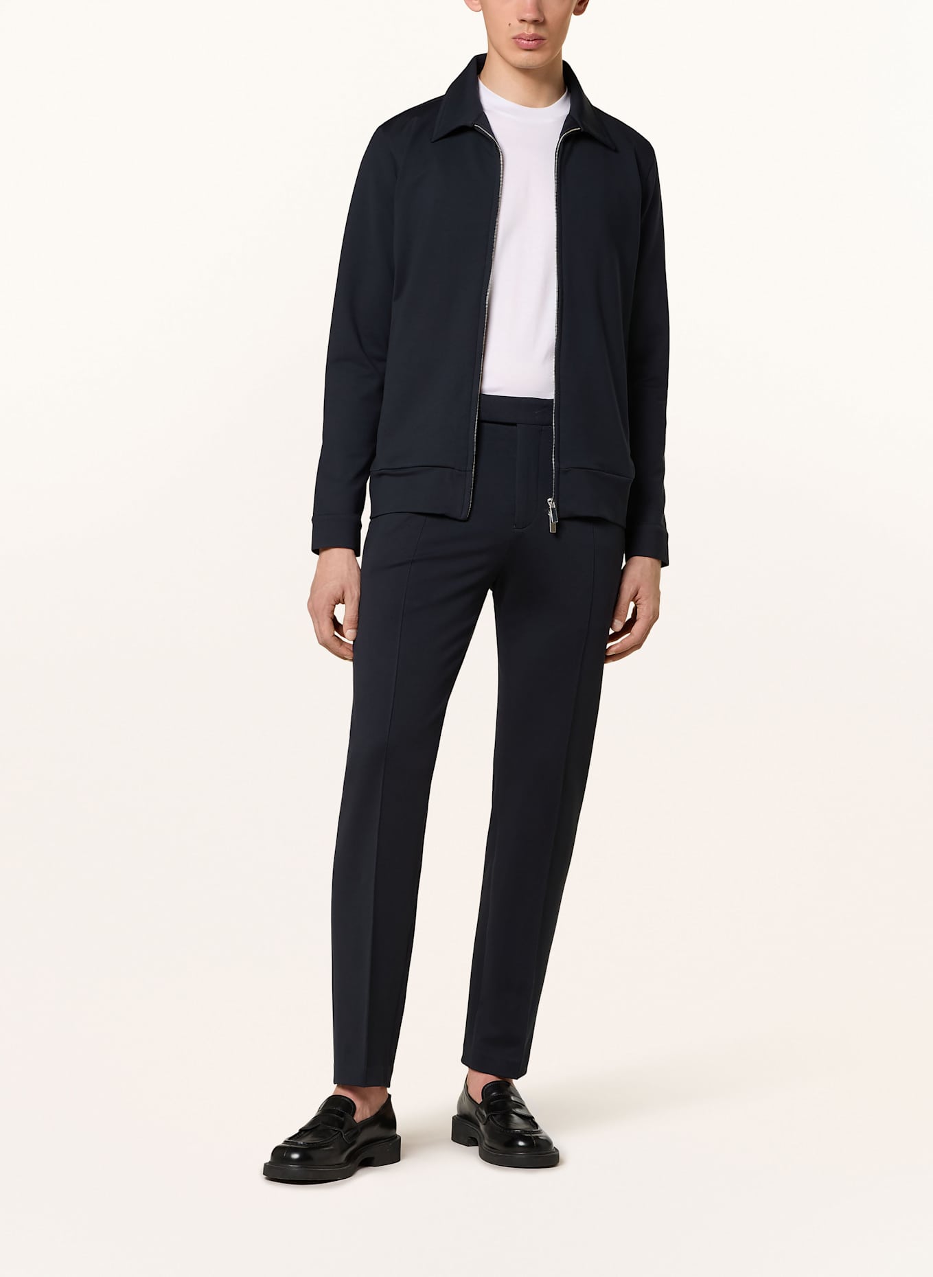 Stefan Brandt Overjacket: DUNKELBLAU