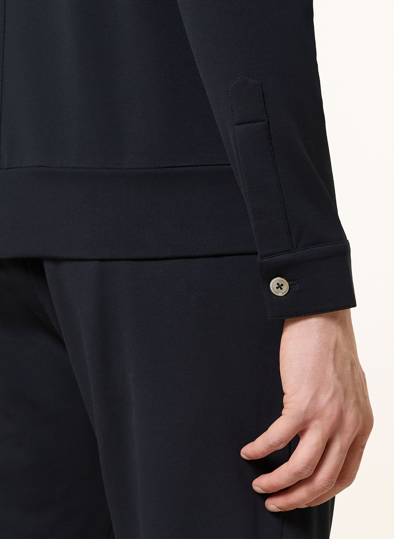 Stefan Brandt Overjacket: DUNKELBLAU