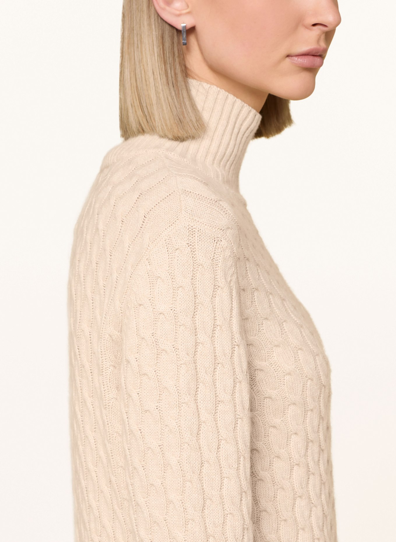 GANT Stickkleid: CREME