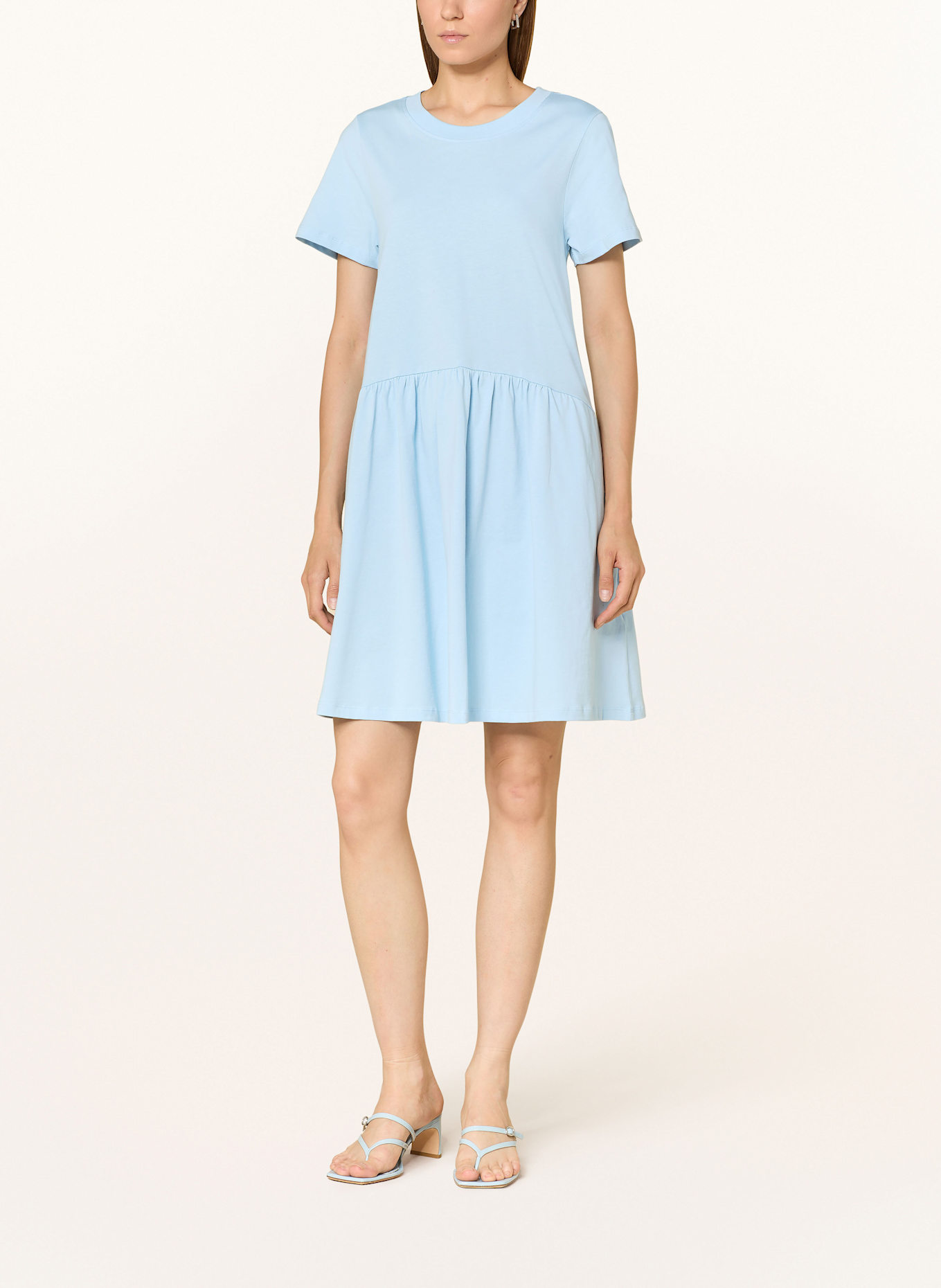 Rich & Royal Jerseykleid: HELLBLAU