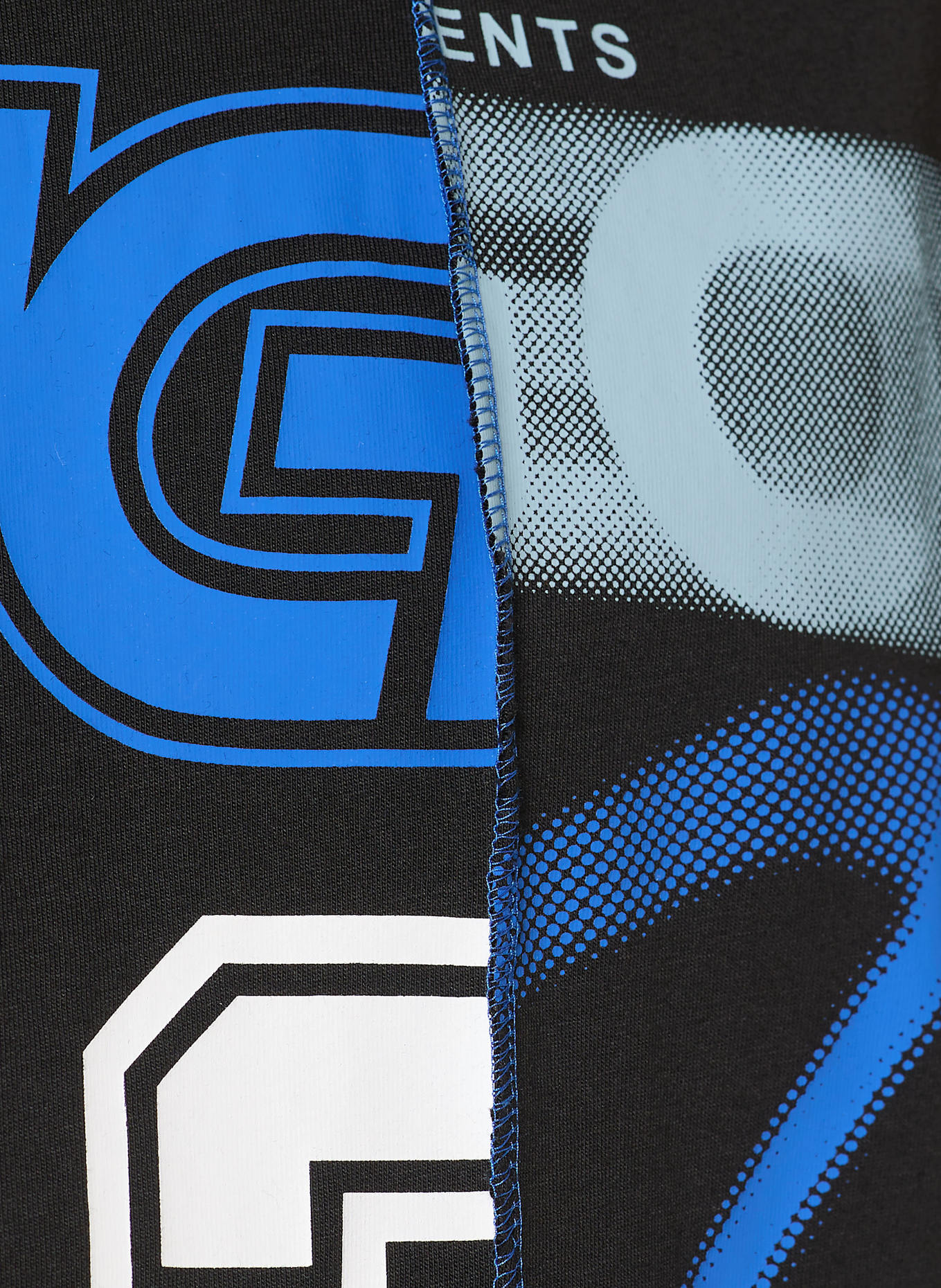 HUGO BLUE T-shirt NESITIS: BLACK