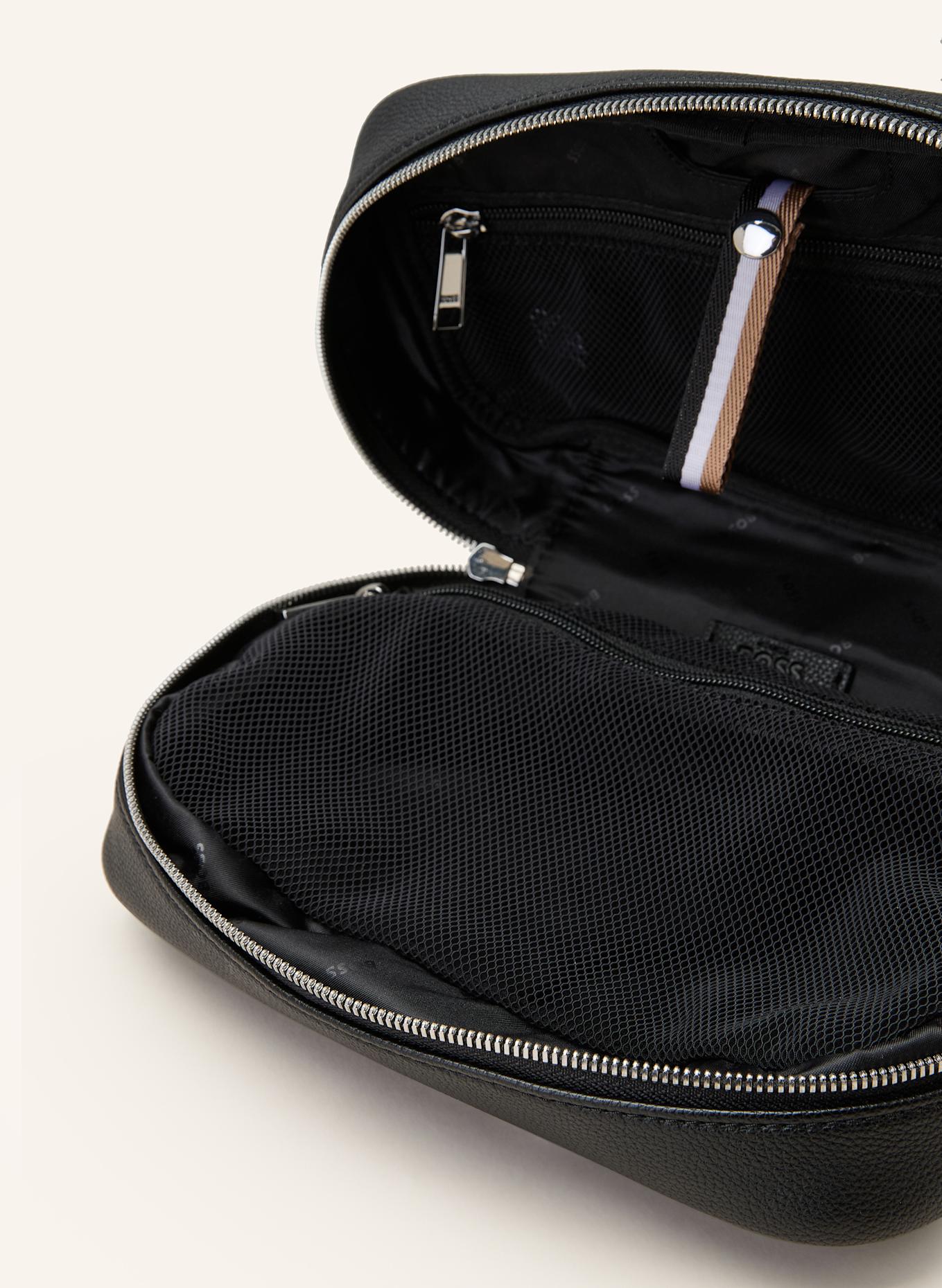 BOSS RAY cosmetic bag: BLACK