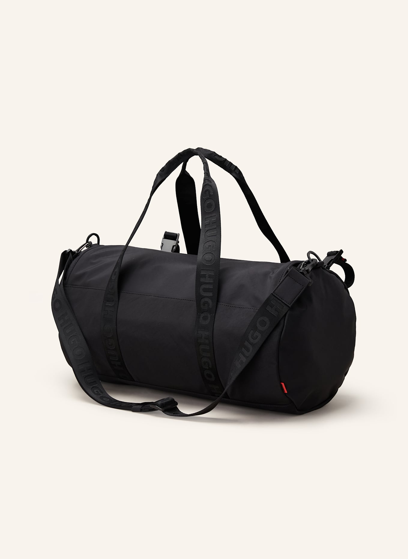 HUGO MARSEL HOLDALL travel Twins bag: BLACK