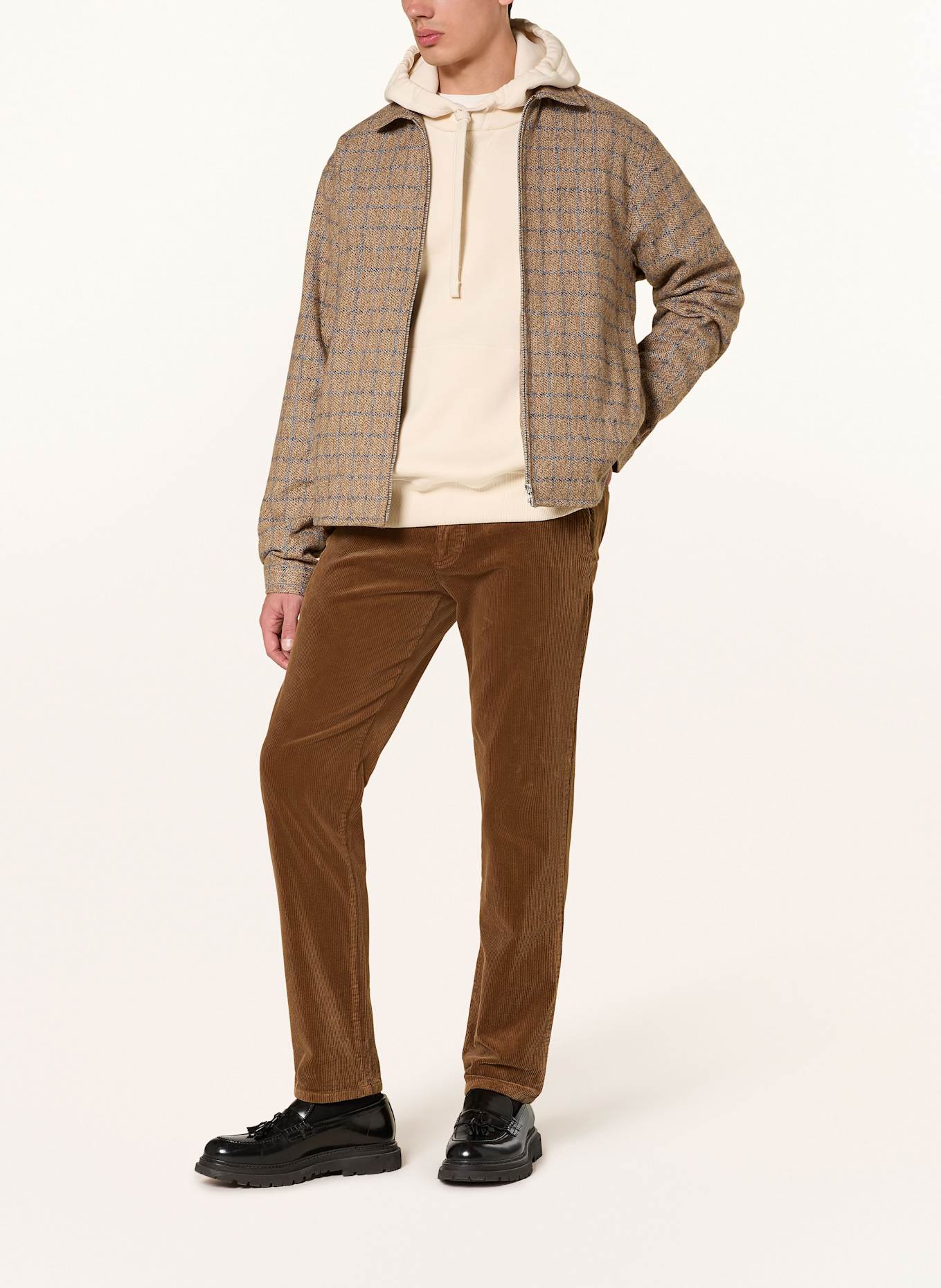 PAUL Cordchino Comfort Fit: CAMEL