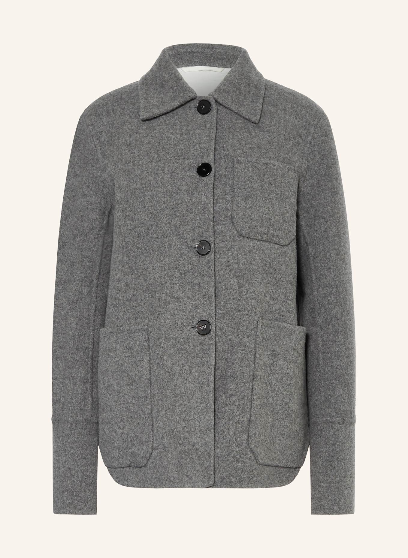 JIL SANDER Cabanjacke: GRAU
