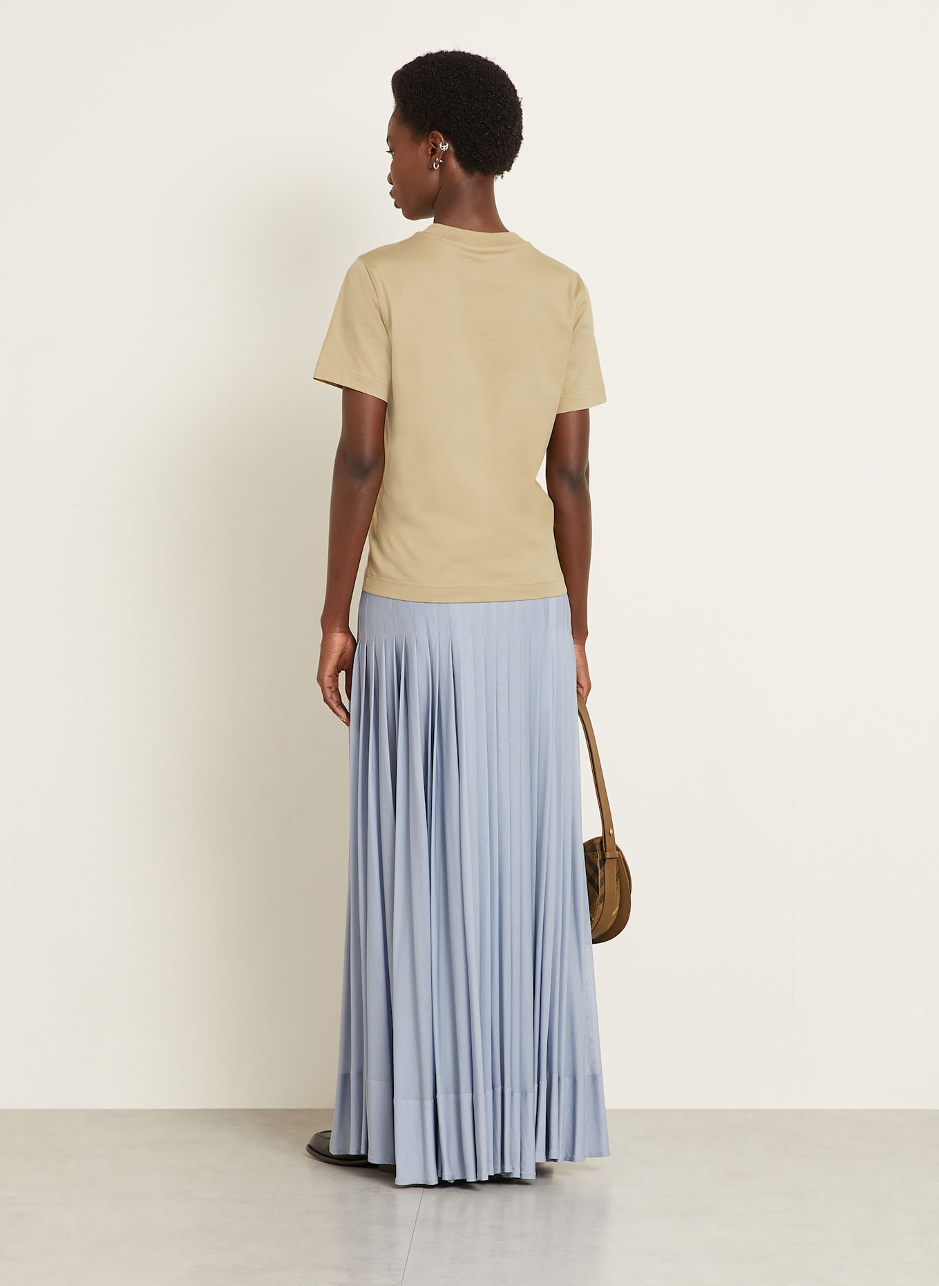 BURBERRY Tričko: BÉŽOVÁ