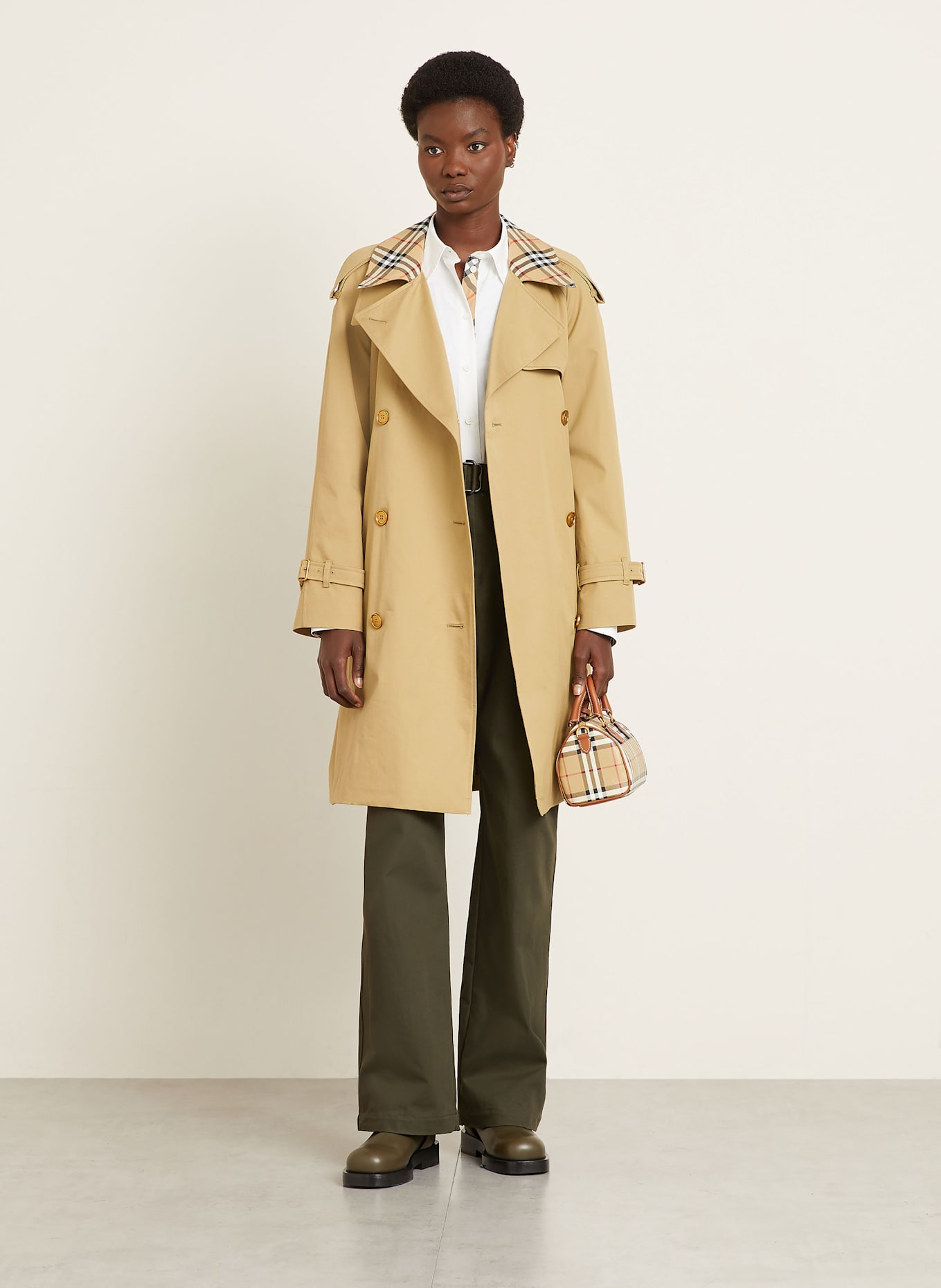 BURBERRY Trenchcoat CASTLEFORD: HELLBRAUN