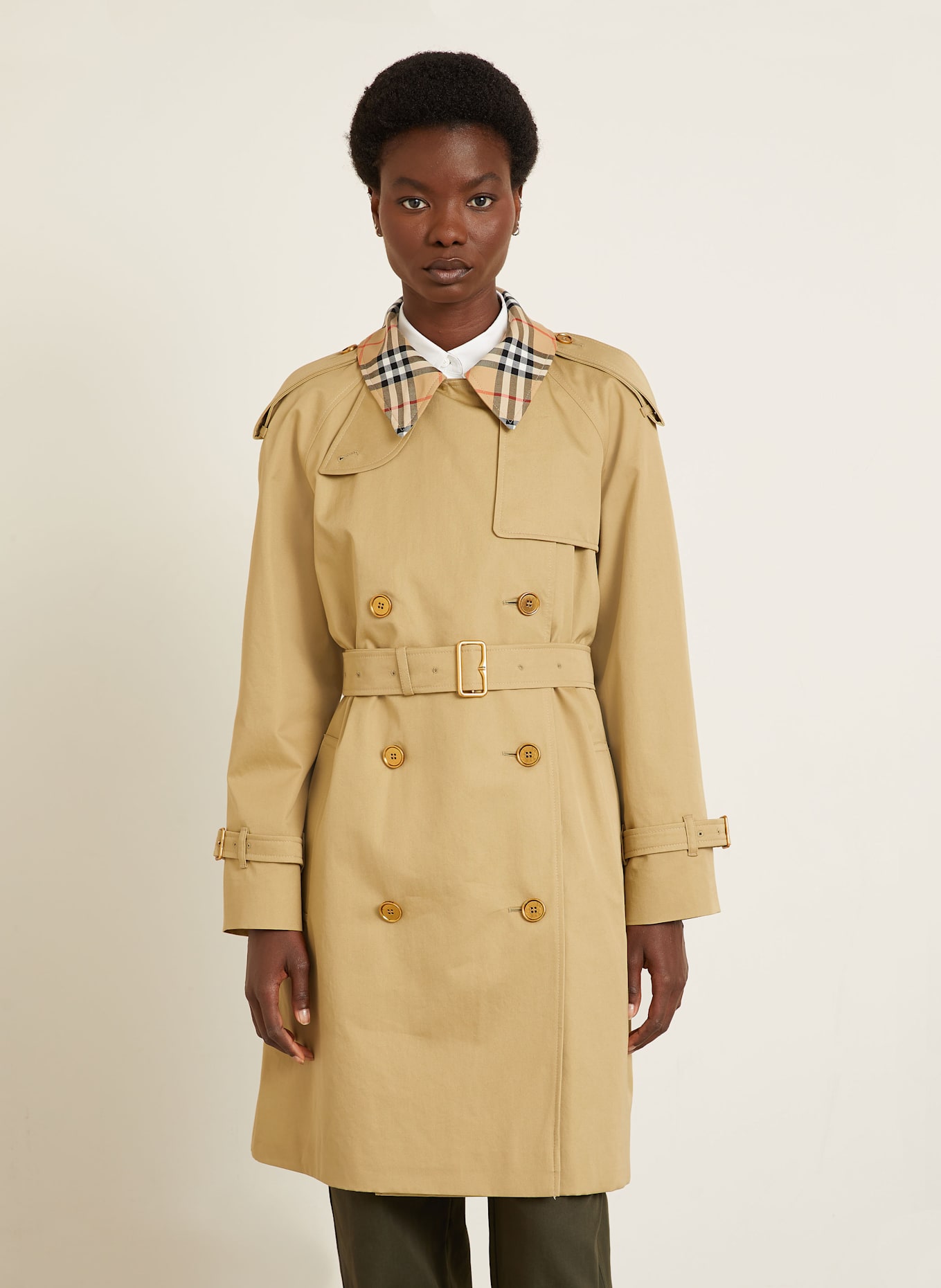 BURBERRY Trenchcoat CASTLEFORD: HELLBRAUN